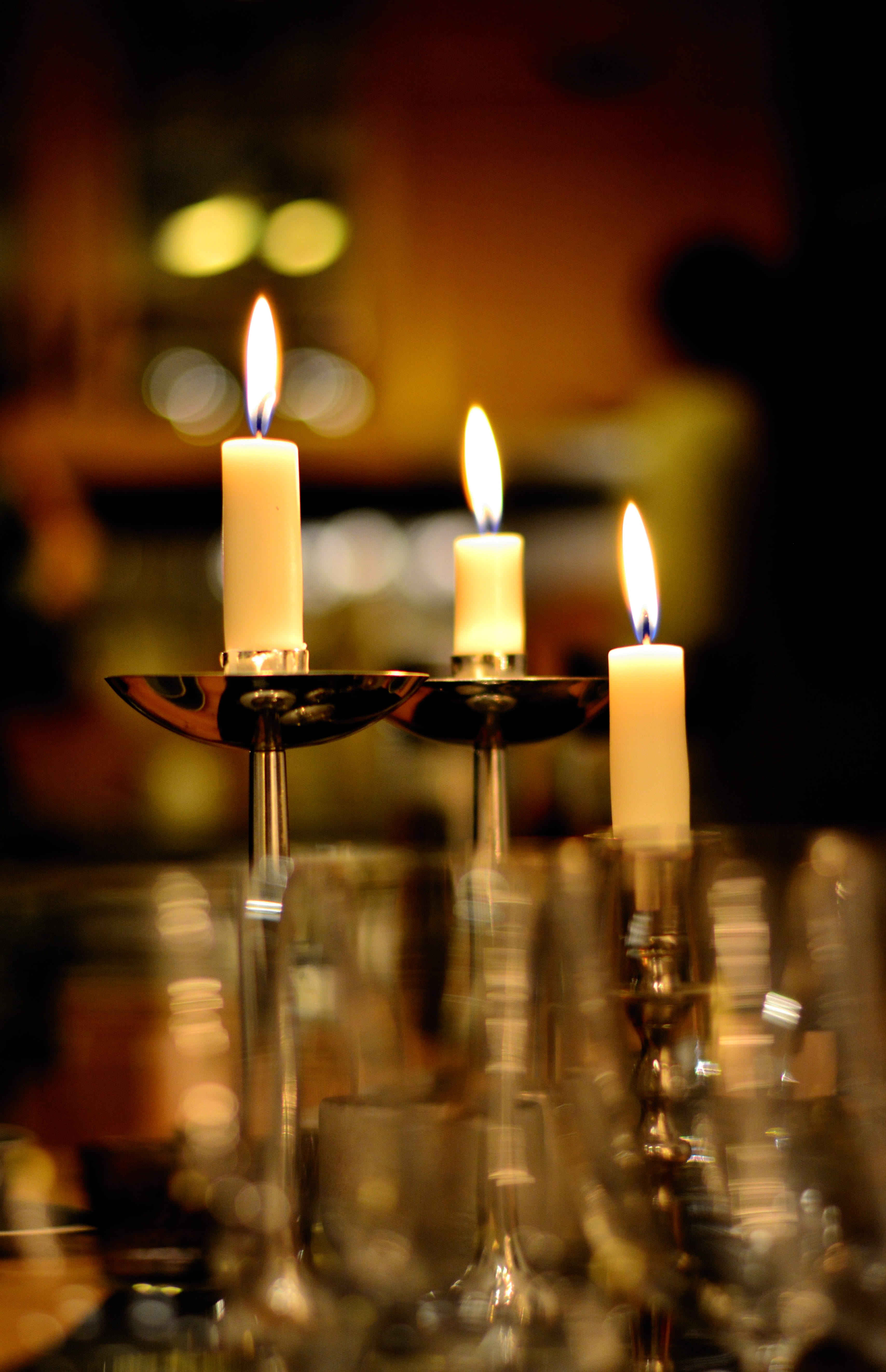 nature, illuminated, built structure, atmosphere, burning, lighting, candlelight, indoors, selective focus, 5K, candlestick, shining, lighting equipment, Phone HD Wallpaper