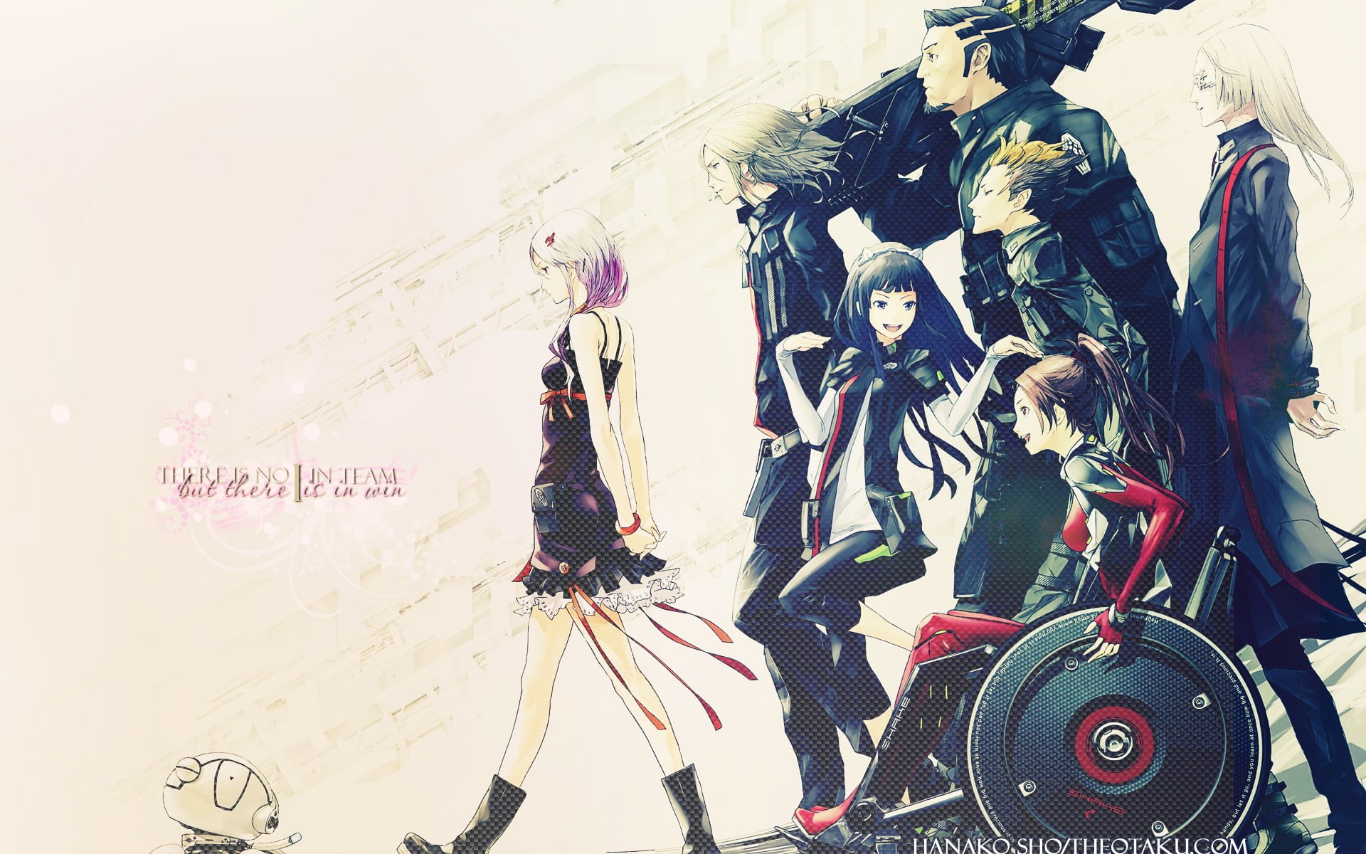 lifestyles, men, Guilty Crown, human representation, clothing, female likeness, assorted, people, 1080P, anime, group of people, group, creativity, characters, HD Wallpaper