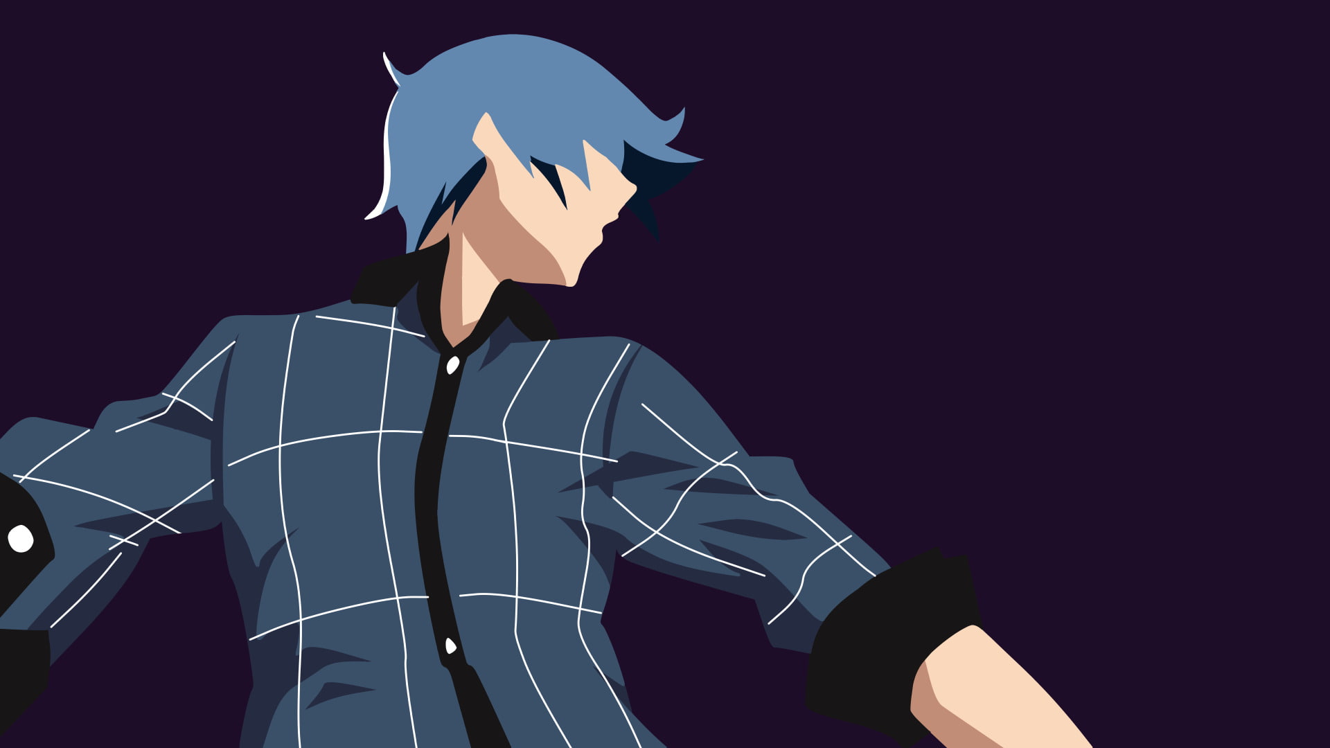 Tamotsu Denkigai, Akibas Trip, 1080P, Minimalist, Anime, HD Wallpaper