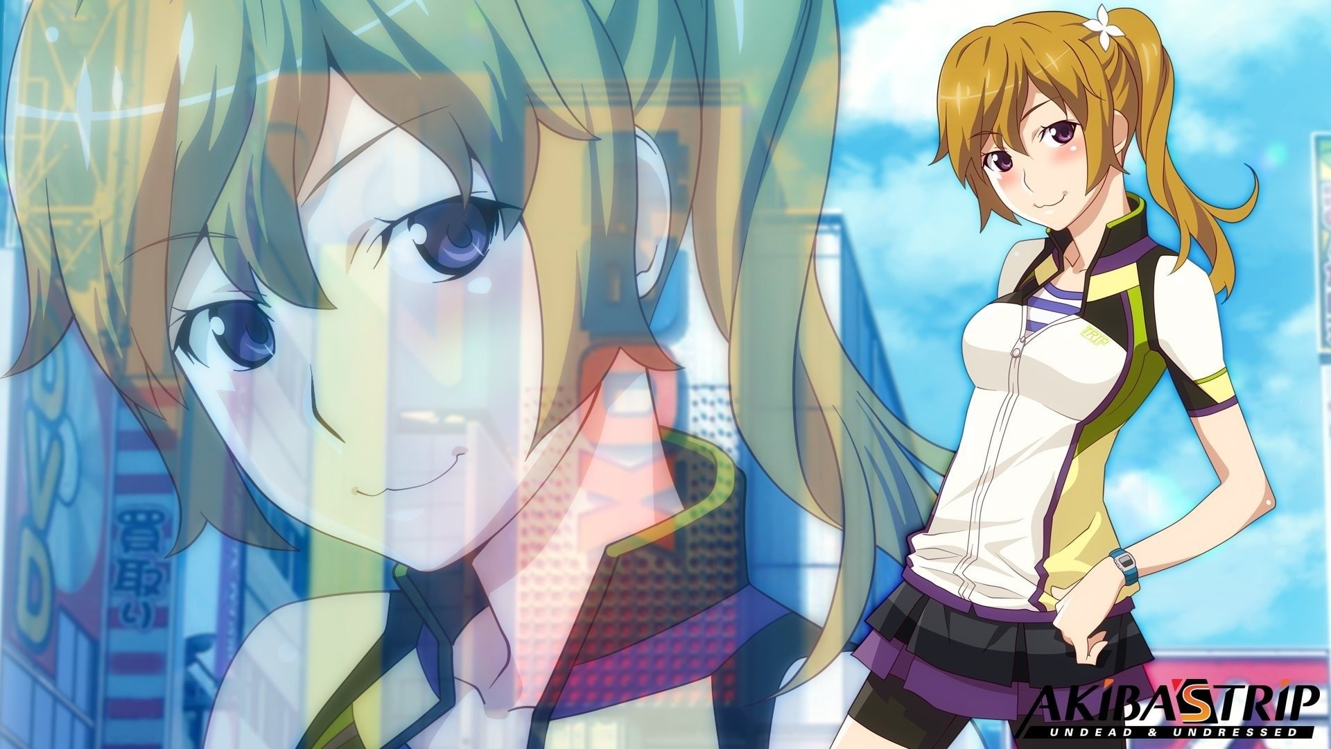 Anime, 1080P, Akibas Trip, HD Wallpaper