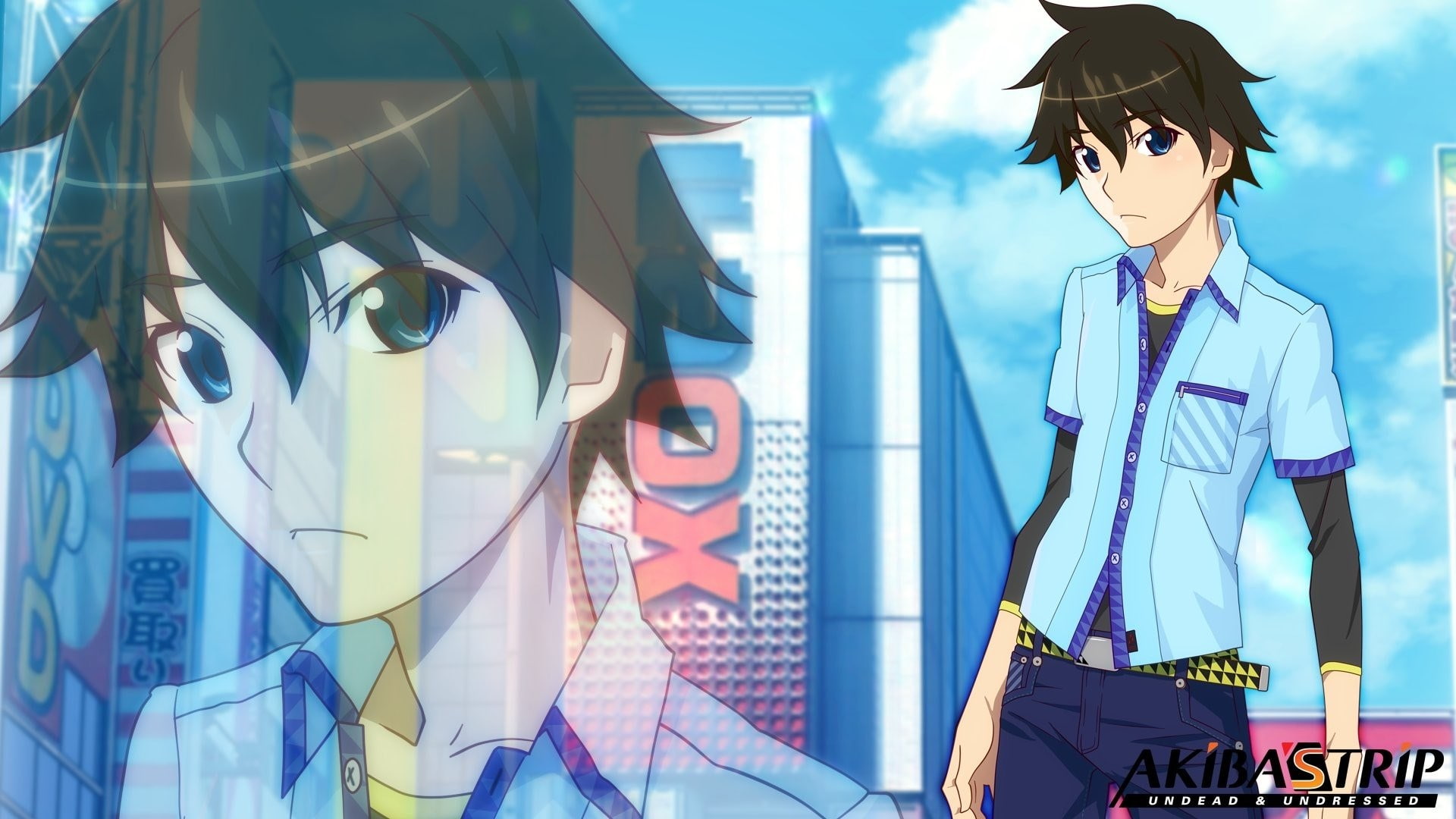 1080P, akibas trip, HD Wallpaper