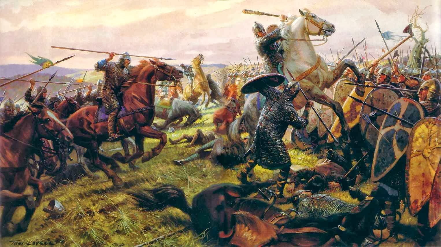 720P, Battle of Hastings, Knights, HD Wallpaper