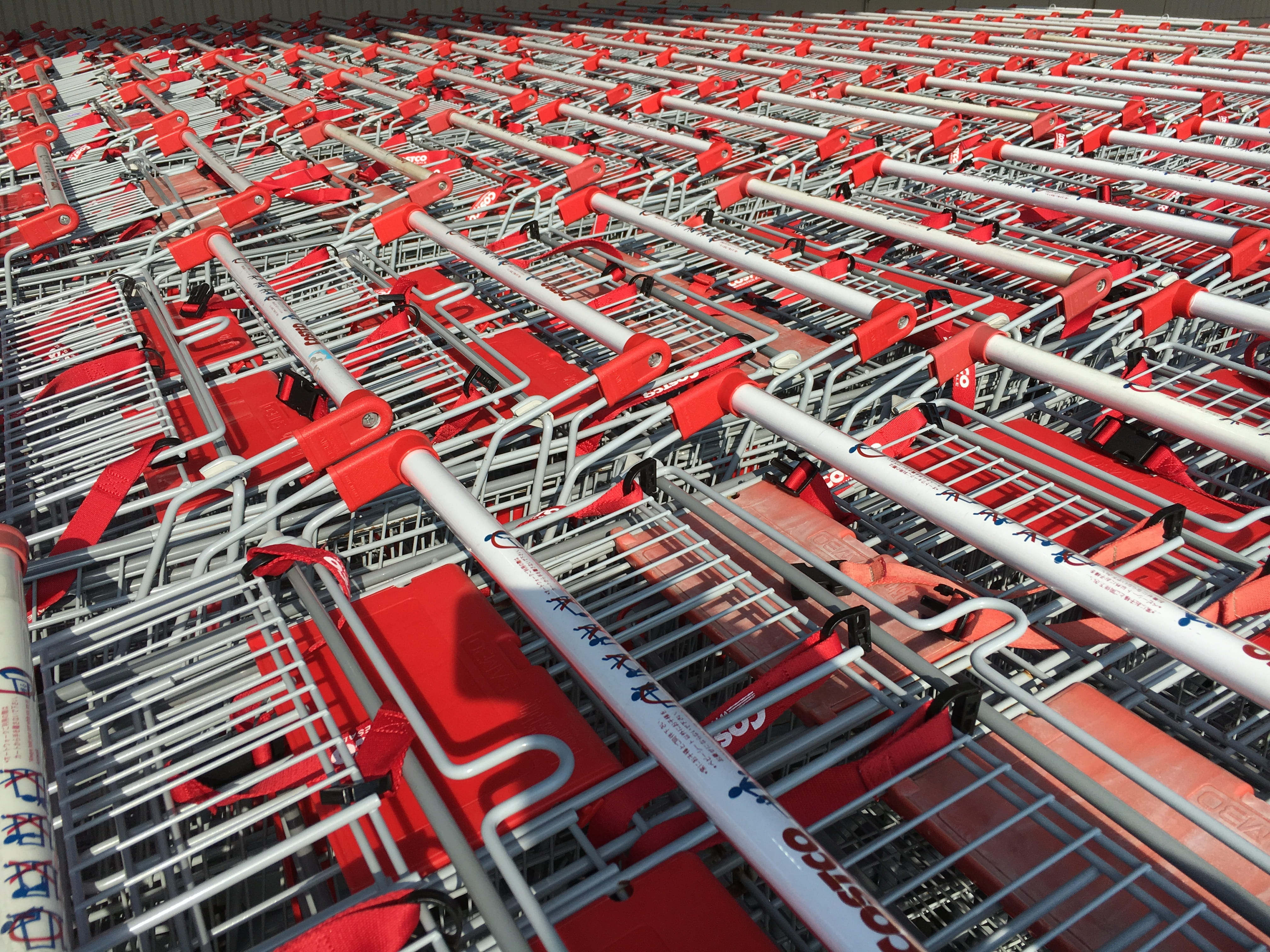 metal, cost, industry, repetition, no people, construction industry, costco, in a row, communication, machinery, 4K, backgrounds, high angle view, architecture, HD Wallpaper