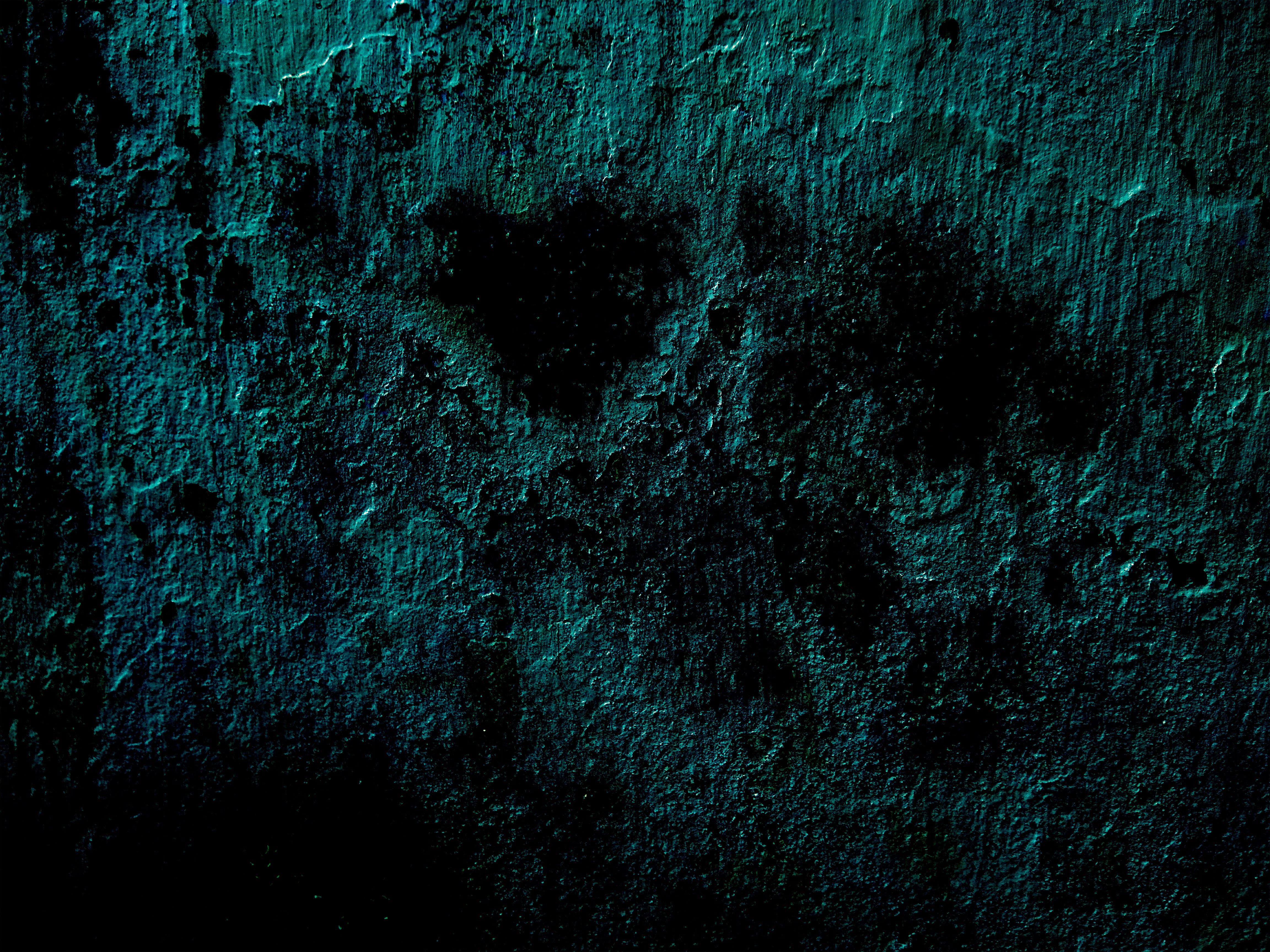 textured, 4K, weathered, grunge, stained, evil, run-down, fear, dark, skull, blue, horror, dirty, wall - building feature, night, spirit, old, no people, HD Wallpaper