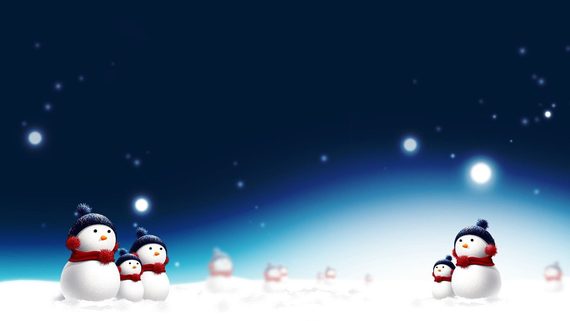 snowflake, snowman, xmas, group of objects, holiday - event, sky, holiday, cartoon, cold, season, toy, white color, cloud - sky, christmas, year, cute, HD Wallpaper