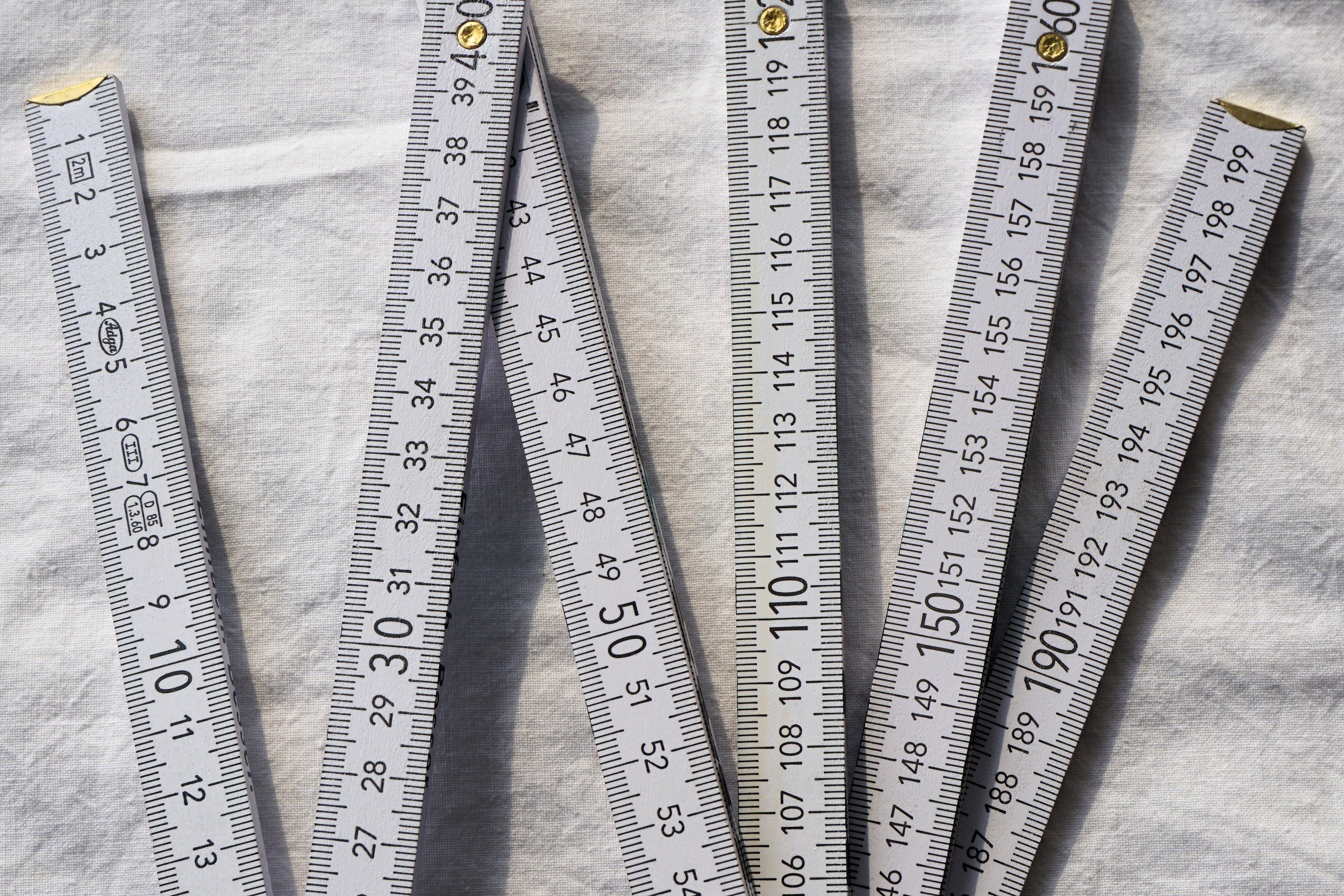 still life, build, measure, instrument of measurement, man made object, backgrounds, tool, folding rule, paper, accuracy, number, centimeters, text, construction, HD Wallpaper
