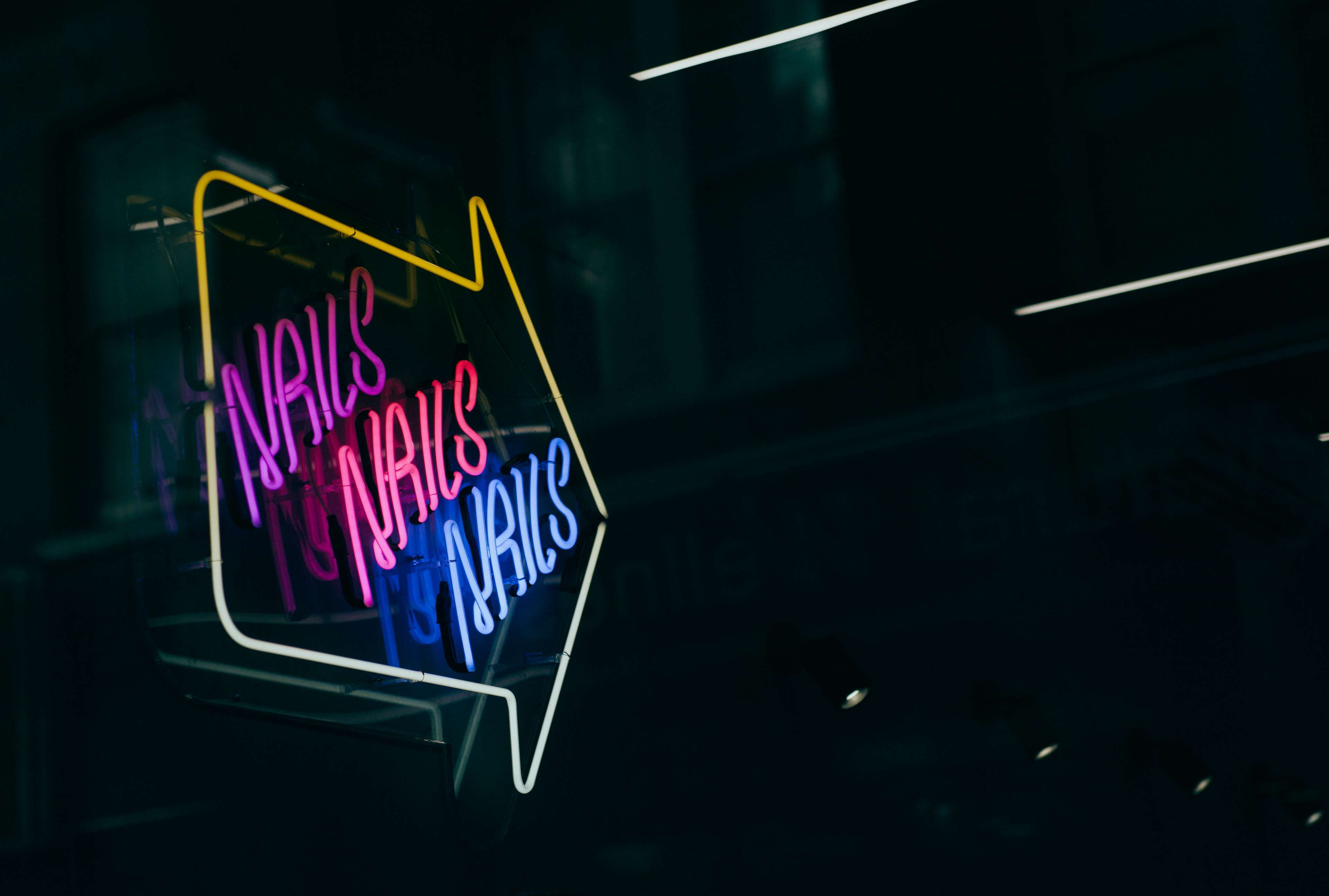 business, city, display, western script, retail, shopping, close-up, architecture, 4K, lighting equipment, building, outdoors, communication, art, light - natural phenomenon, HD Wallpaper