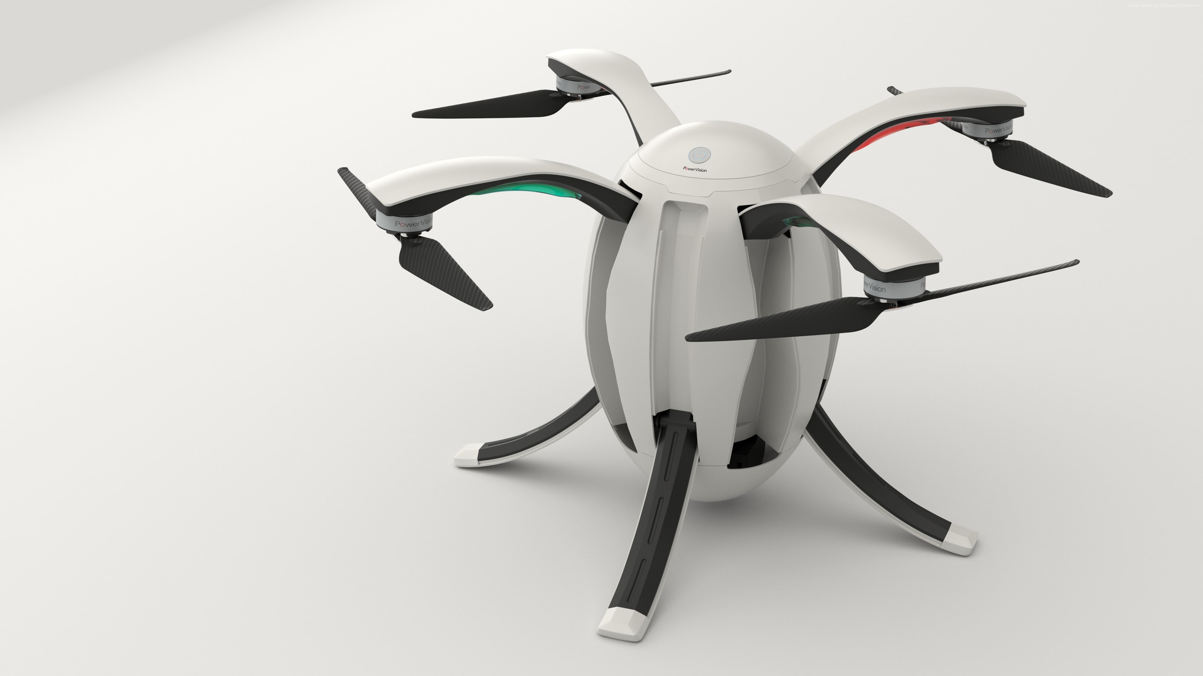 robot, best drones, 4K, PowerEgg, HD Wallpaper
