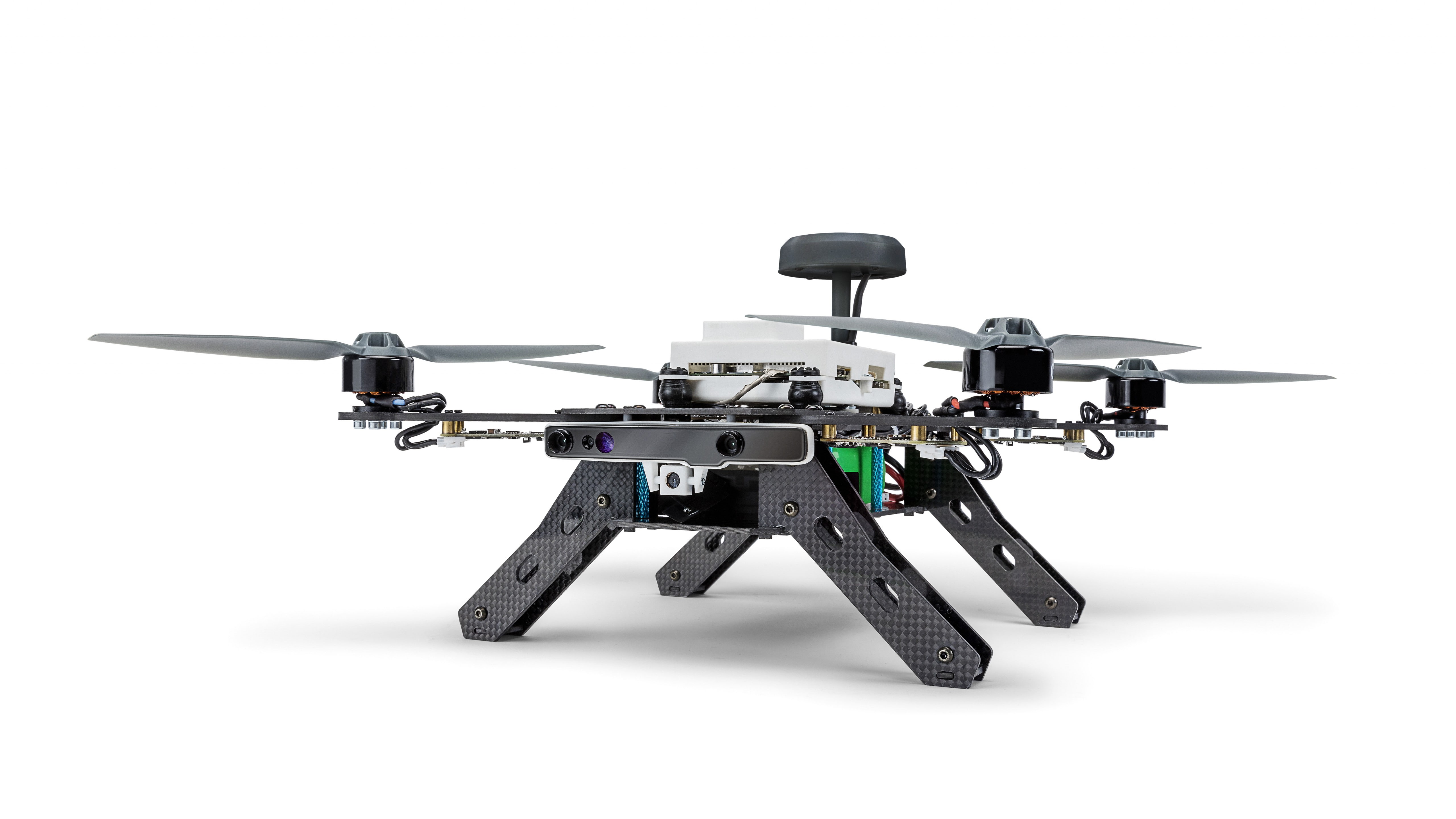 background, 5K, black, drone, streaming, Intel, white, best drones, Aero Ready to Fly, HD Wallpaper