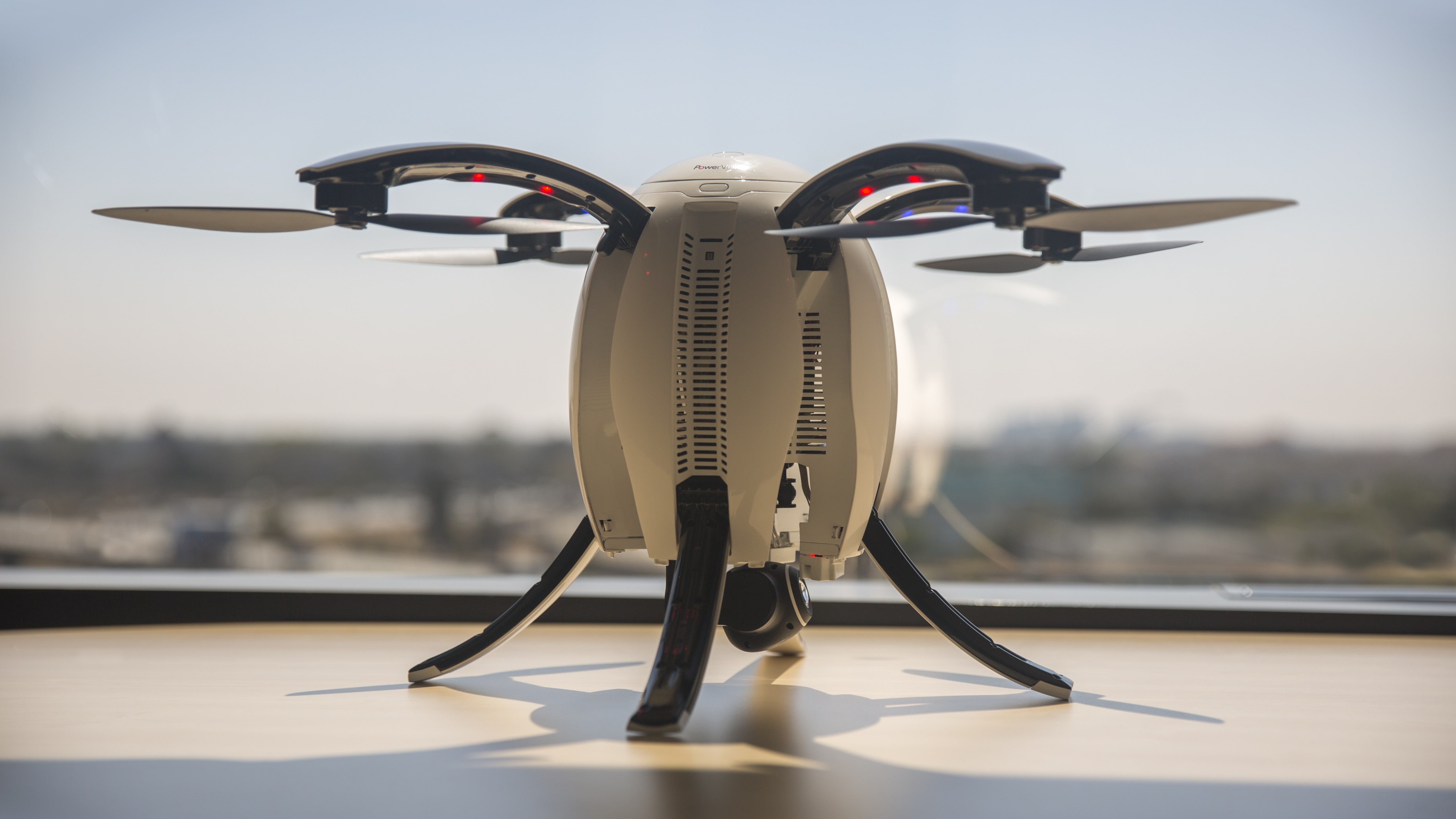 robot, best drones, white, PowerEgg, sirface, drone, black, 5K, HD Wallpaper