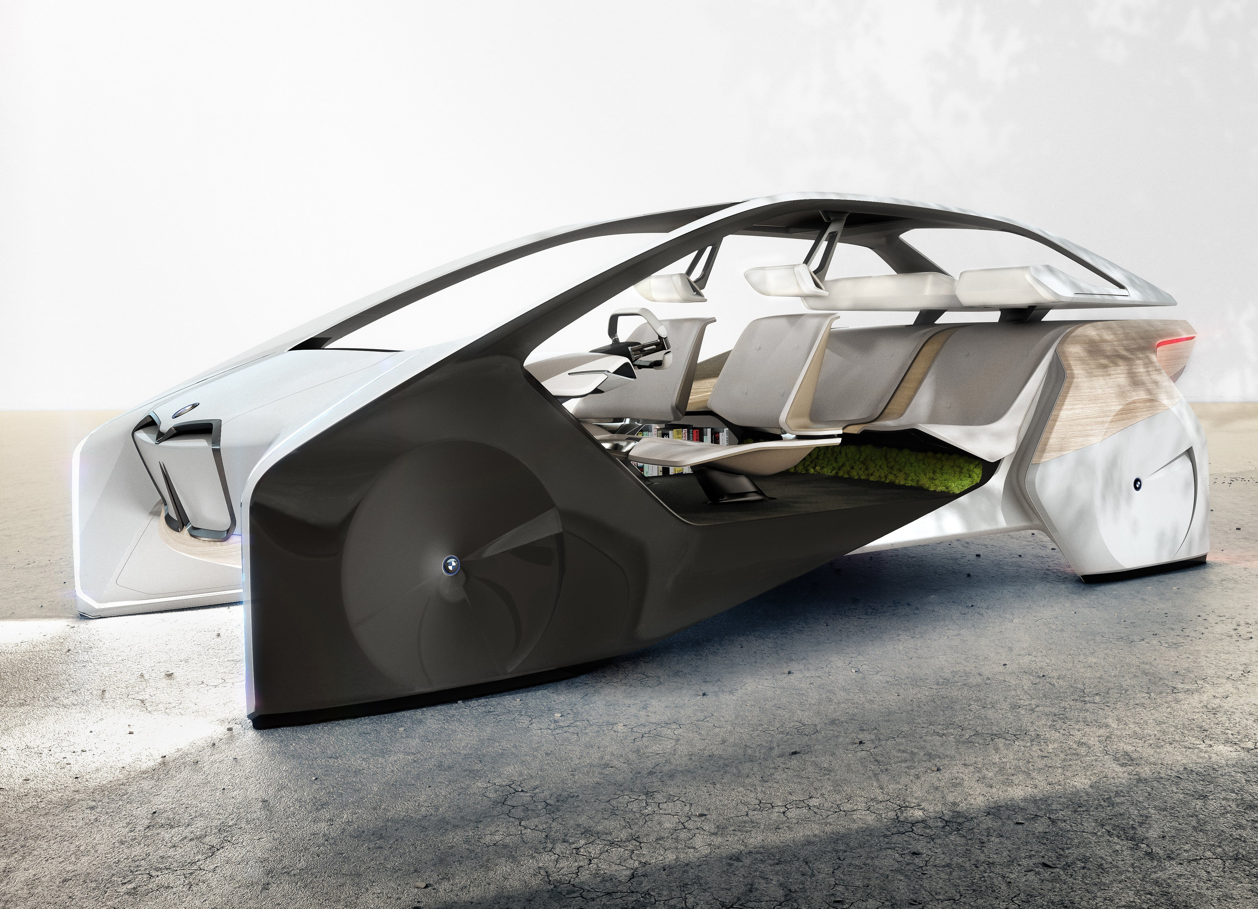 4K, 4K, BMW i Inside Future, Concept, CES 2017, HD Wallpaper