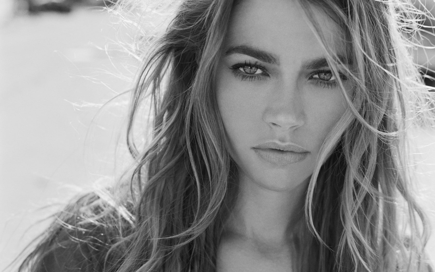 black, 720P, actress, white, denise, richards, HD Wallpaper
