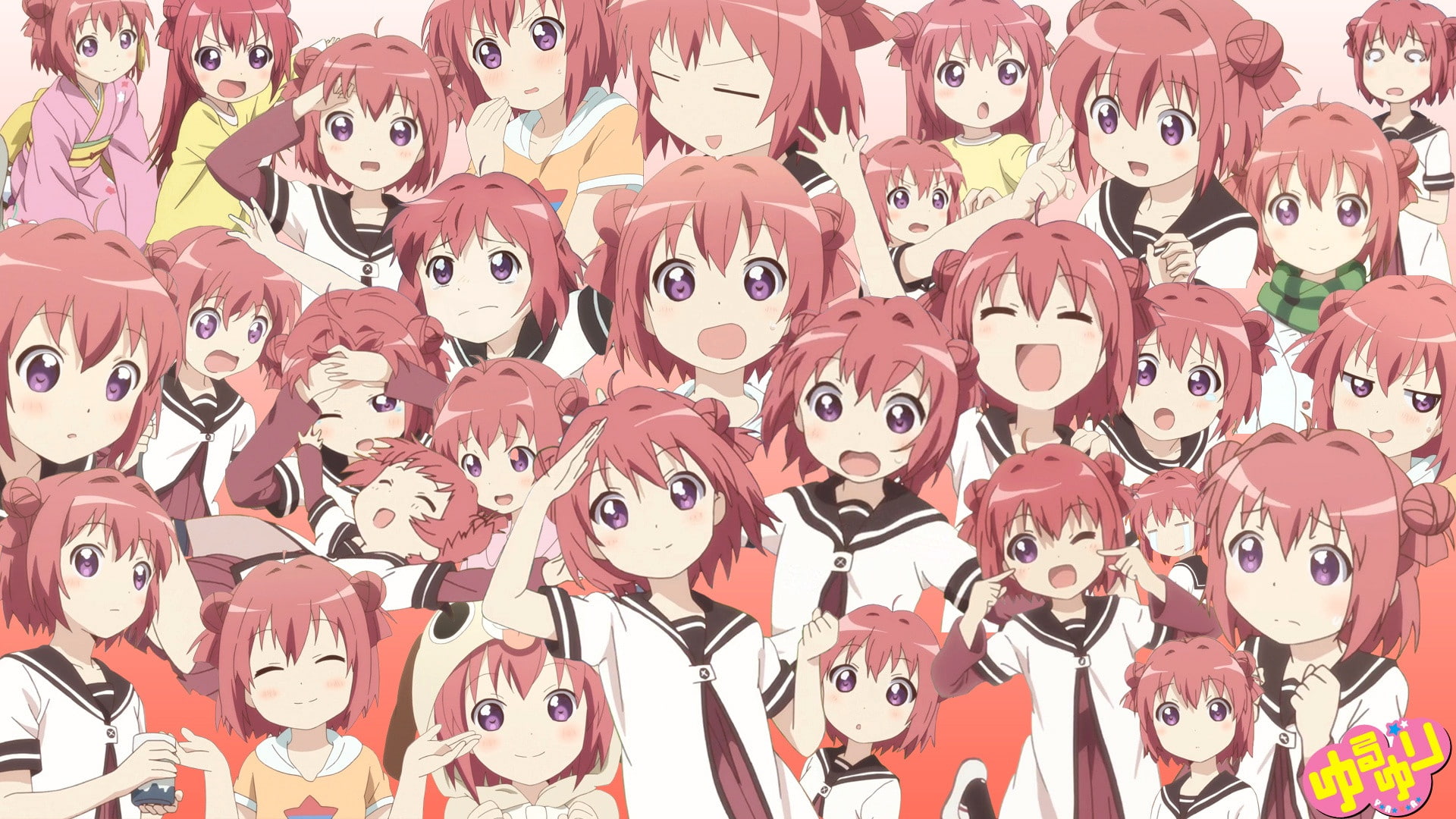 Anime, Yuru Yuri, 1080P, Akari Akaza, HD Wallpaper