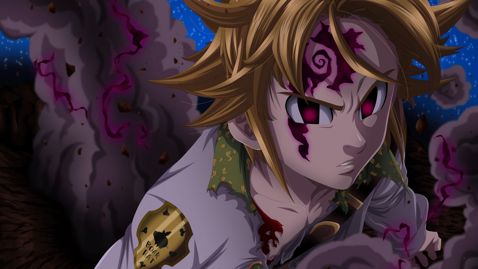 1080P, Anime, Meliodas (The Seven Deadly Sins), The Seven Deadly Sins, HD Wallpaper