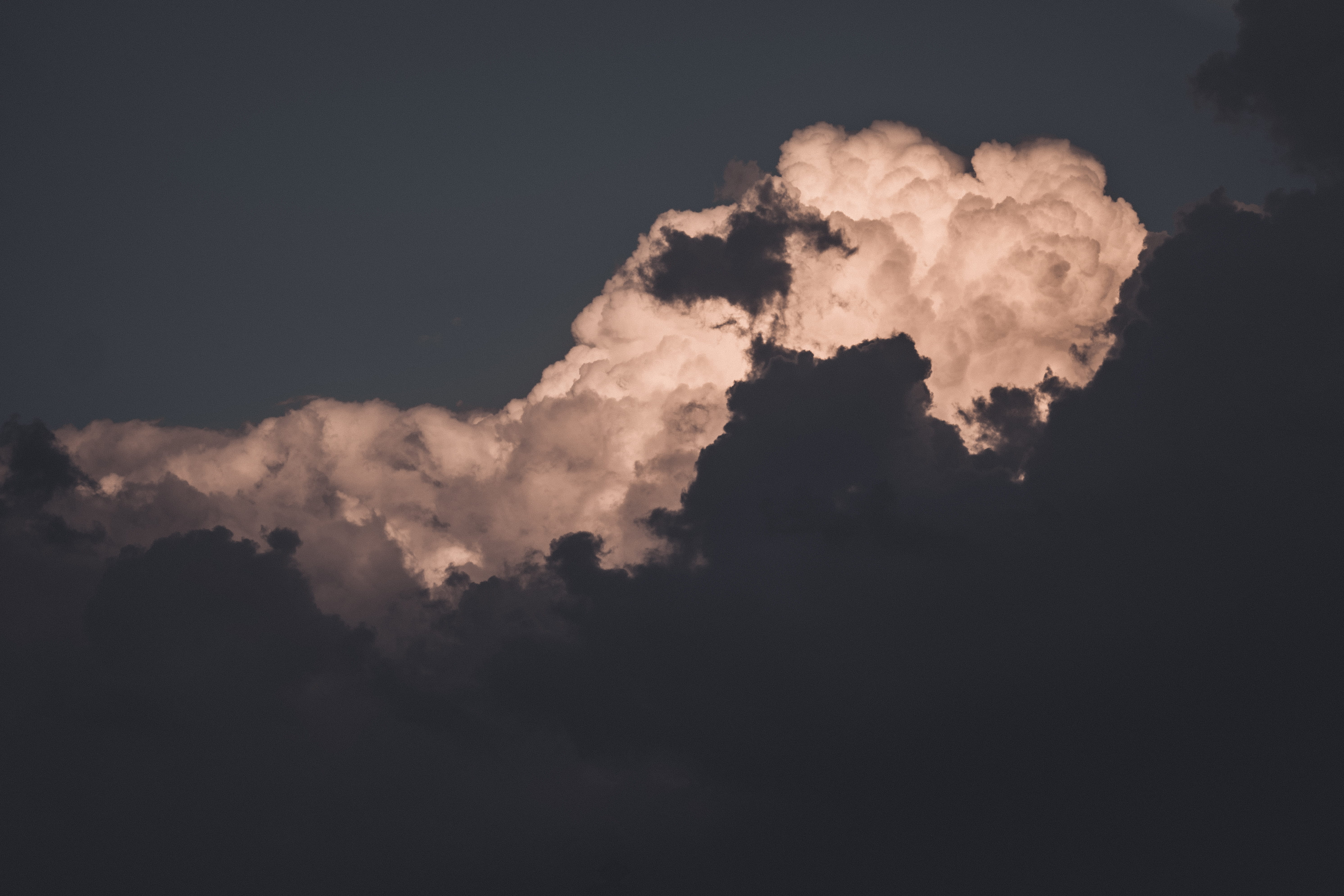 clouds, non-urban scene, idyllic, background, cloud, cloudscape, weather, tranquil scene, rethymno, environment, tranquility, outdoors, copy space, sky, HD Wallpaper
