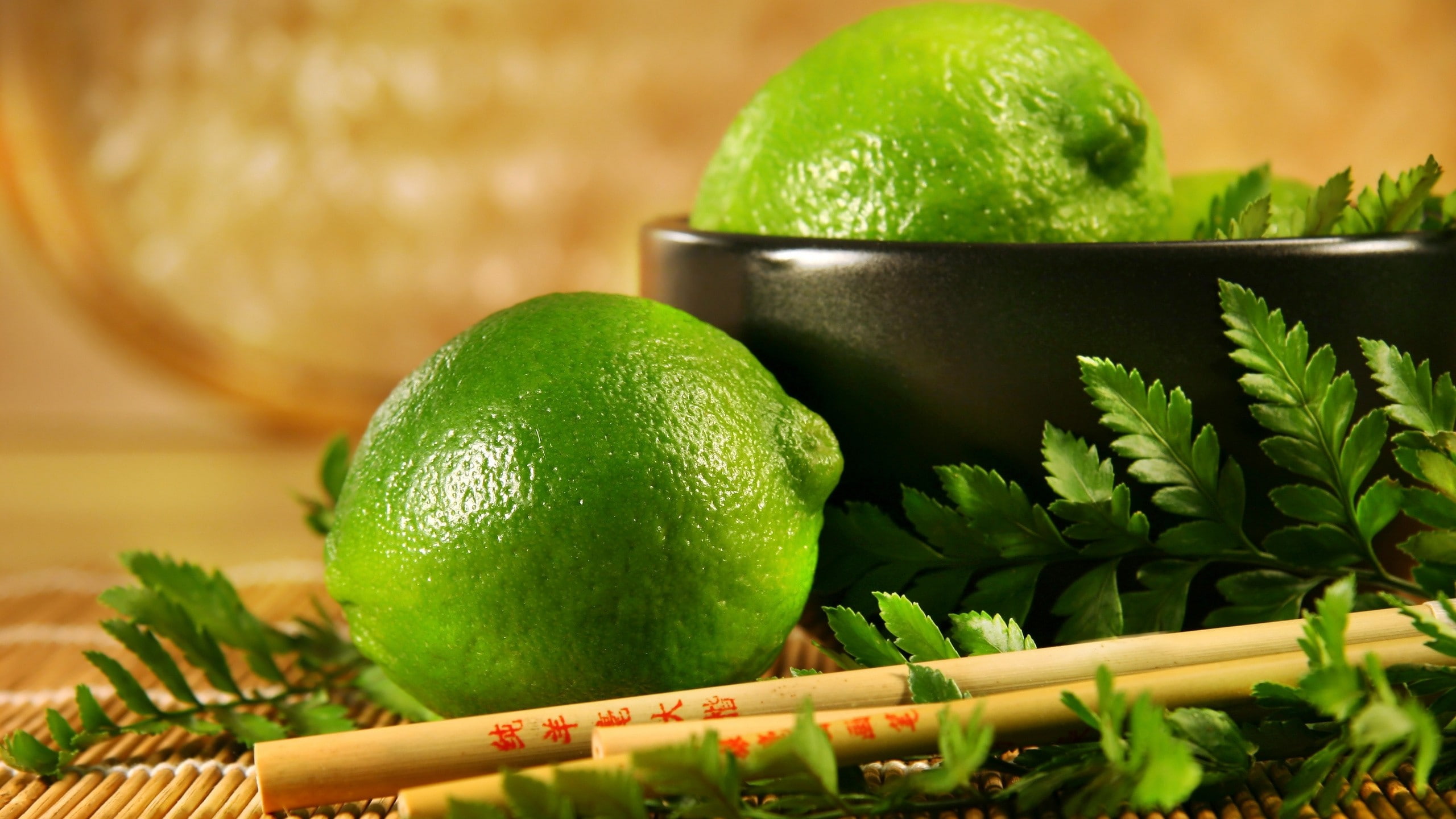 fruit, 2K, lime, HD Wallpaper