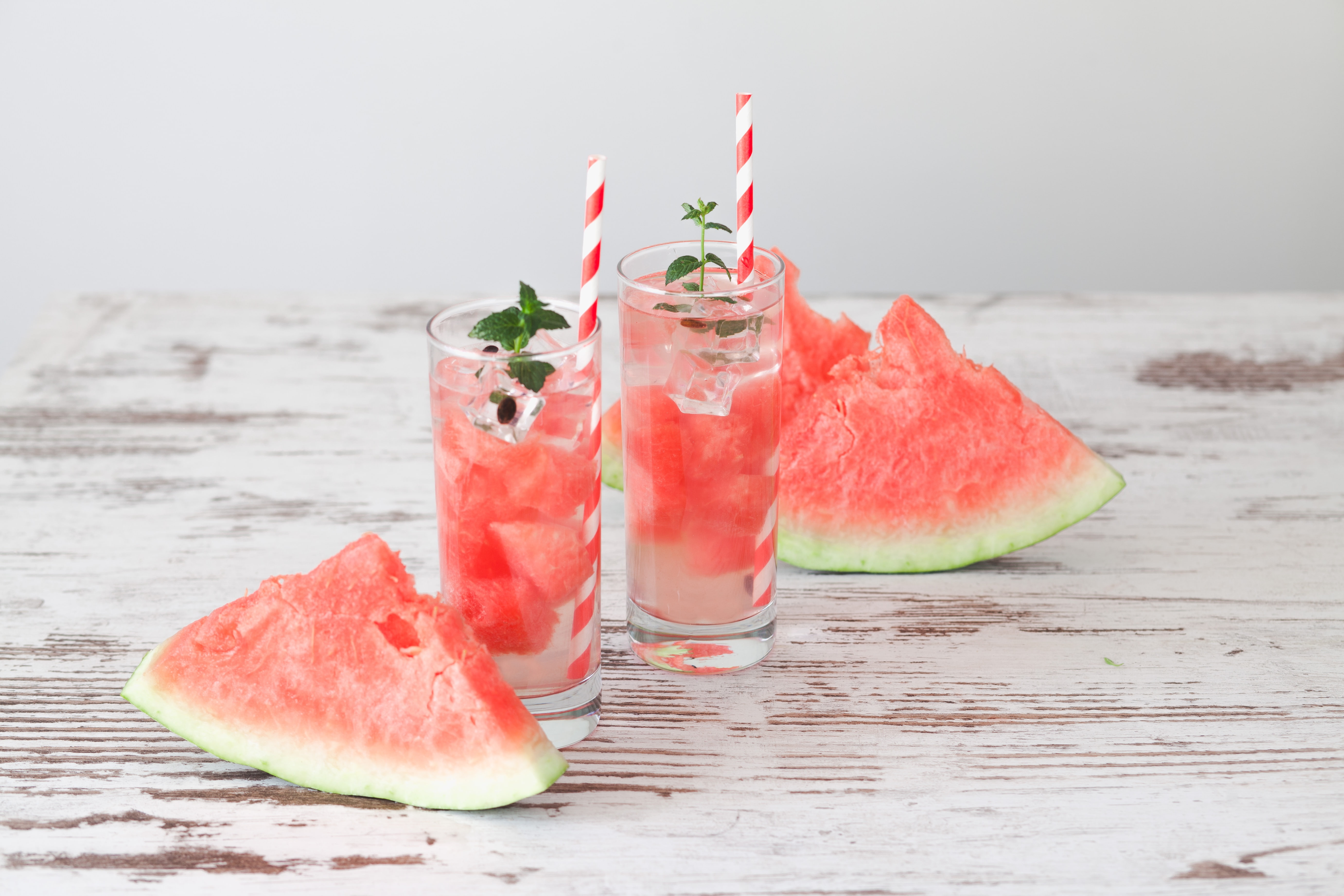 summer, watermelon, Cocktail, 5K, HD Wallpaper