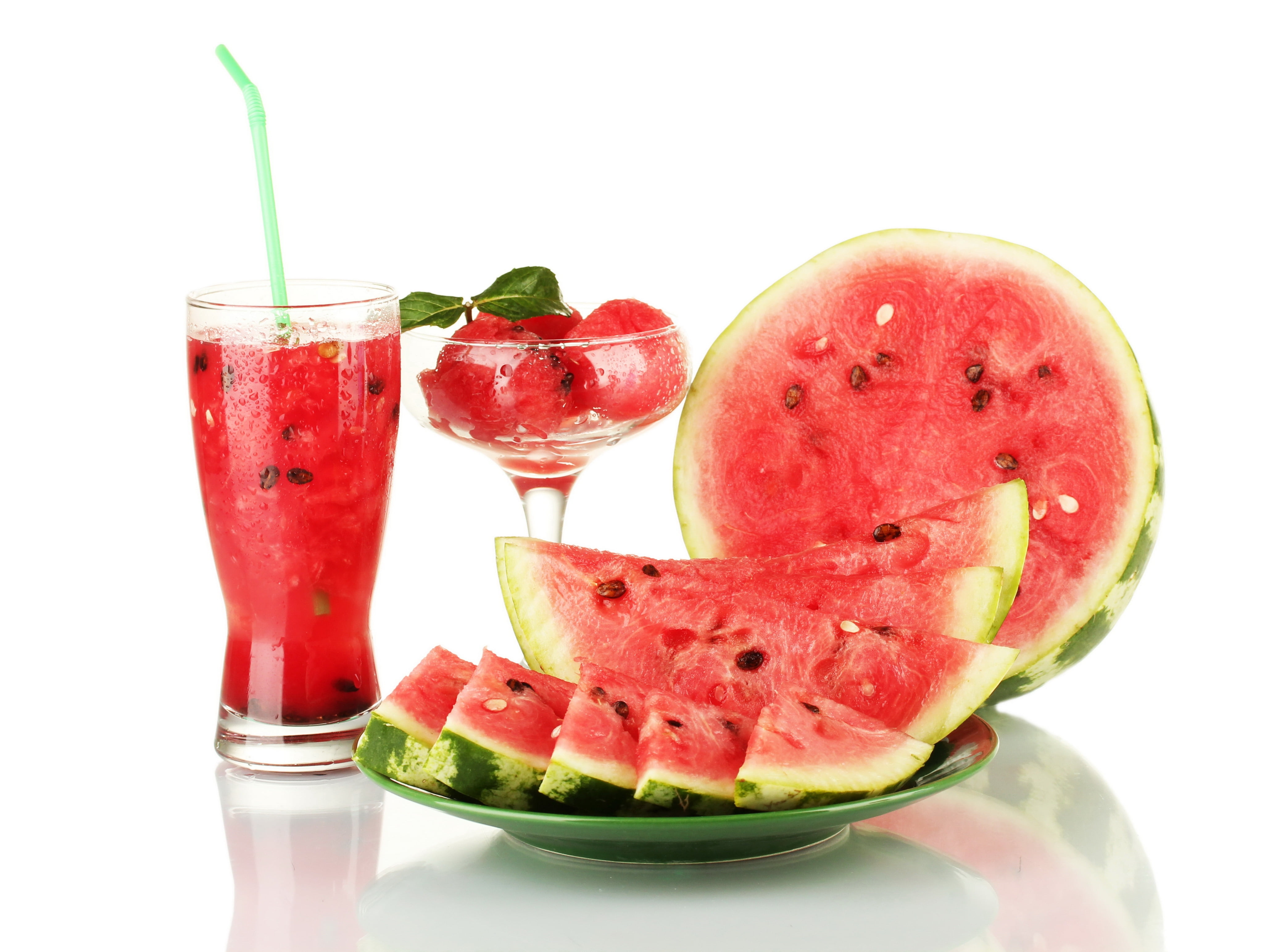 isolated, herb, smoothie, glass, healthy Eating, berry Fruit, organic, cocktail, drinking Glass, gourmet, summer, berry, white, green, dessert, red, slice, HD Wallpaper