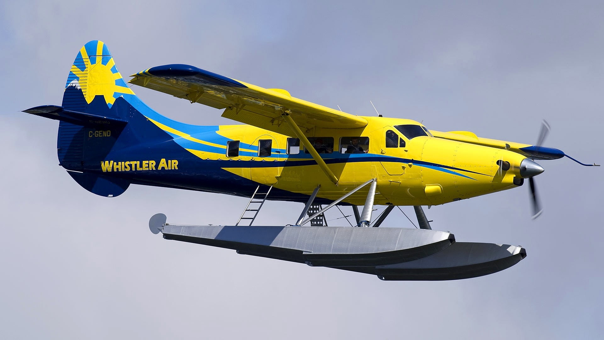 1080P, Plane, Flight, Sky, Amphibian, HD Wallpaper