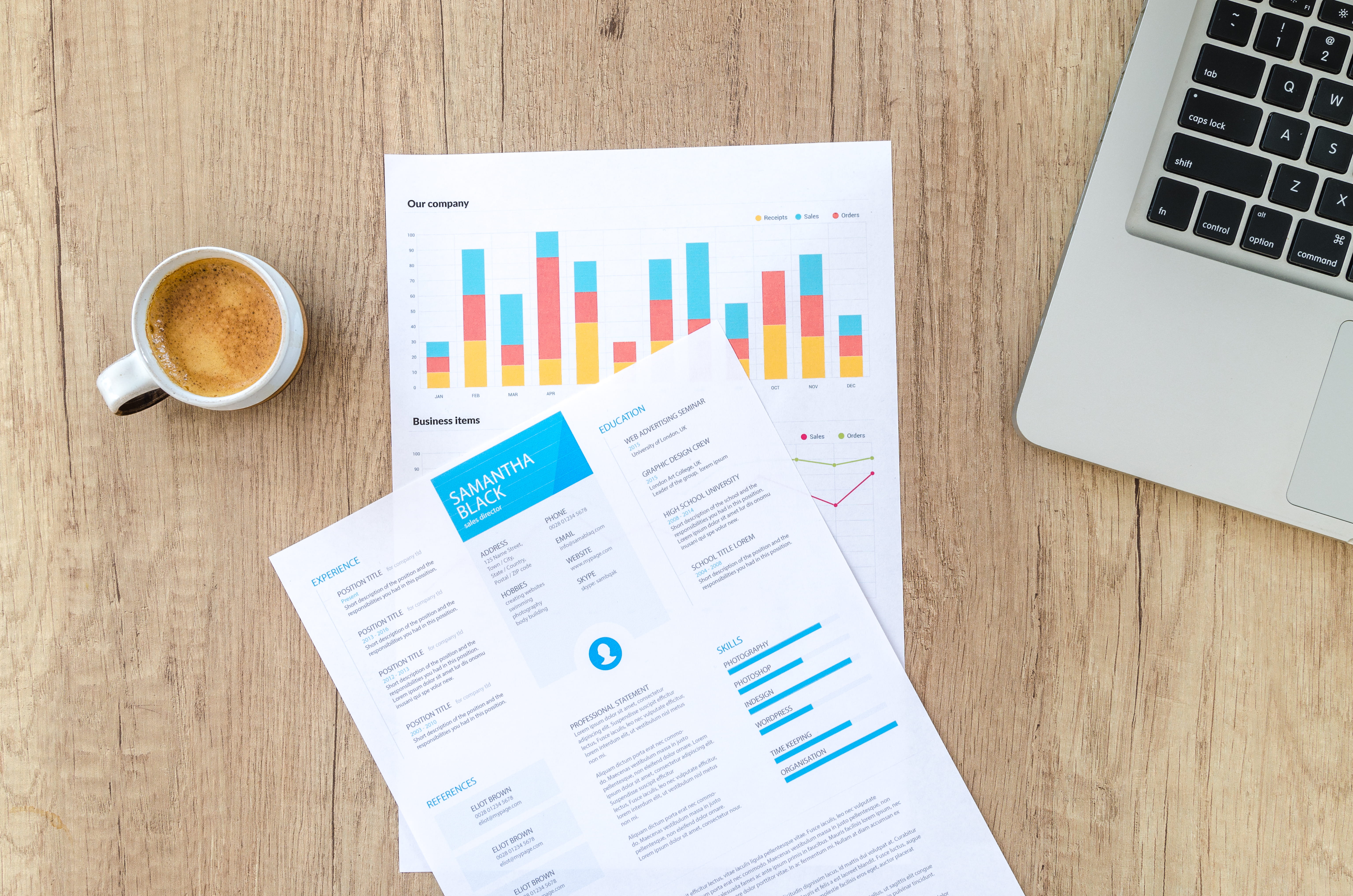 white, business, document, write, finance, refreshment, papers, food and drink, indoors, cup, view, sheet, laptop, keyboard, close -up, data, connection, HD Wallpaper