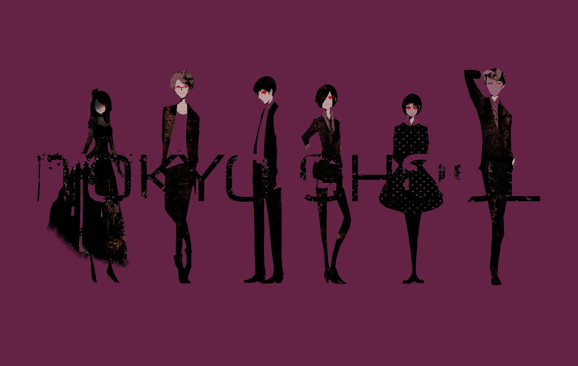 Nishiki Nishio, Shū Tsukiyama, Hinami Fueguchi, Anime, Rize Kamishiro, 1080P, Touka Kirishima, Ken Kaneki, Tokyo Ghoul, HD Wallpaper