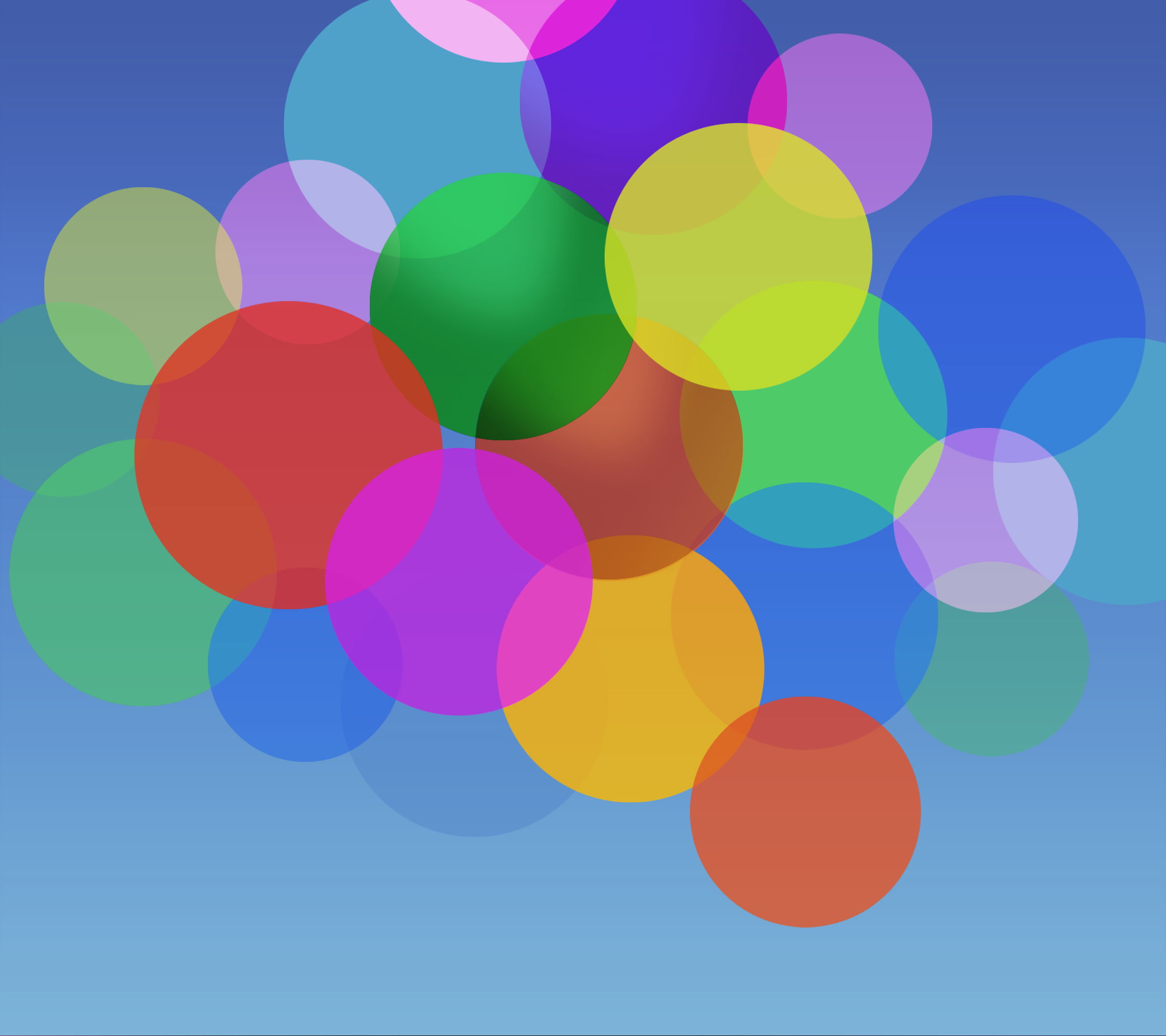 flying, pattern, blue, shape, yellow, backgrounds, circle, geometric shape, celebration, circles, no people, Abstraction, purple, mid-air, color, 1080P, HD Wallpaper