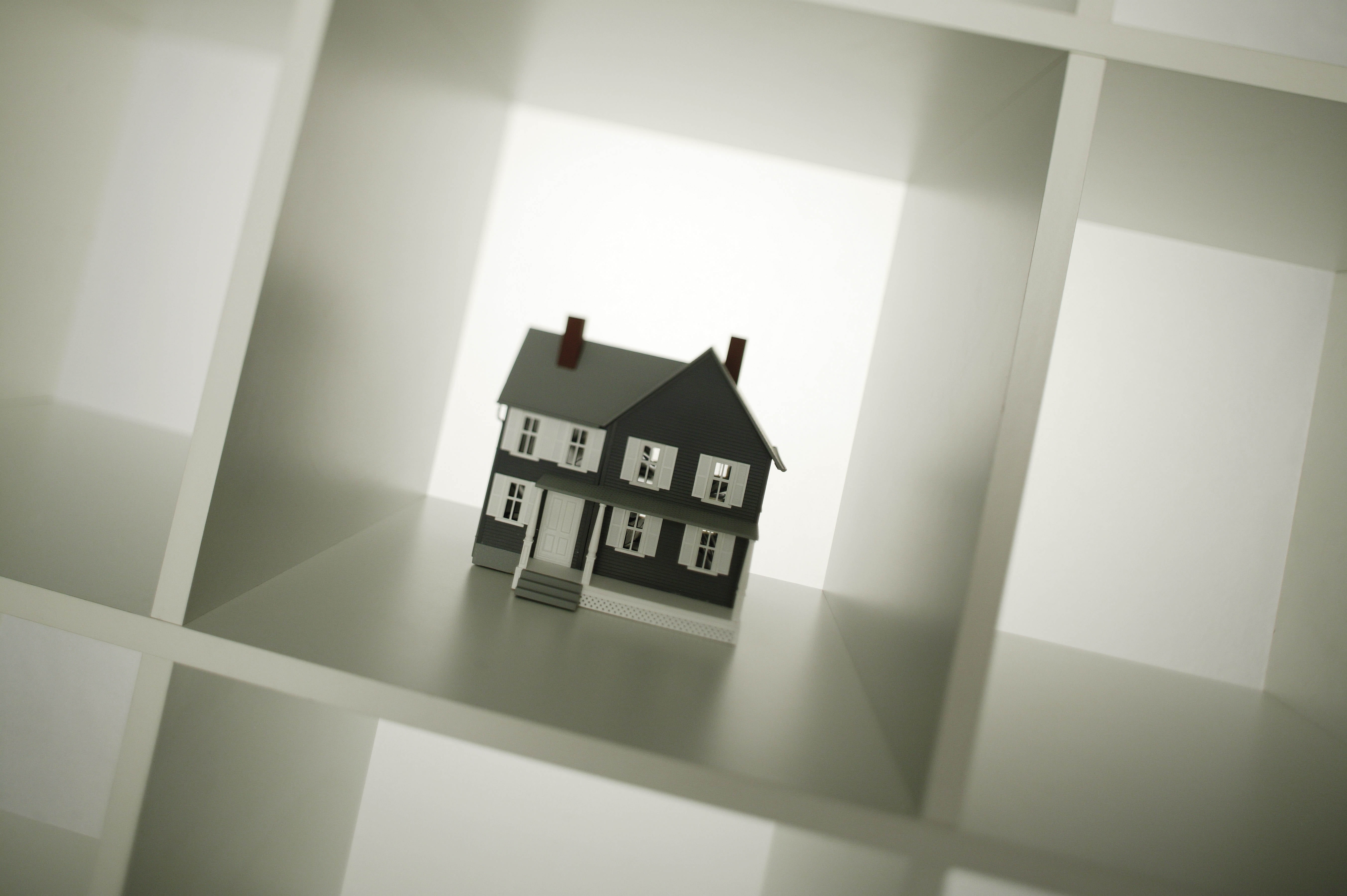 storey, toy, clock, shelf, number, still life, sunlight, ideas, backgrounds, cottage, single object, model, home, scale, small, black, ceiling, residential Building, HD Wallpaper