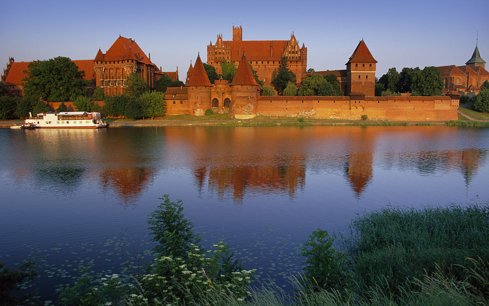 travel and world, 1080P, castle, malbork, HD Wallpaper