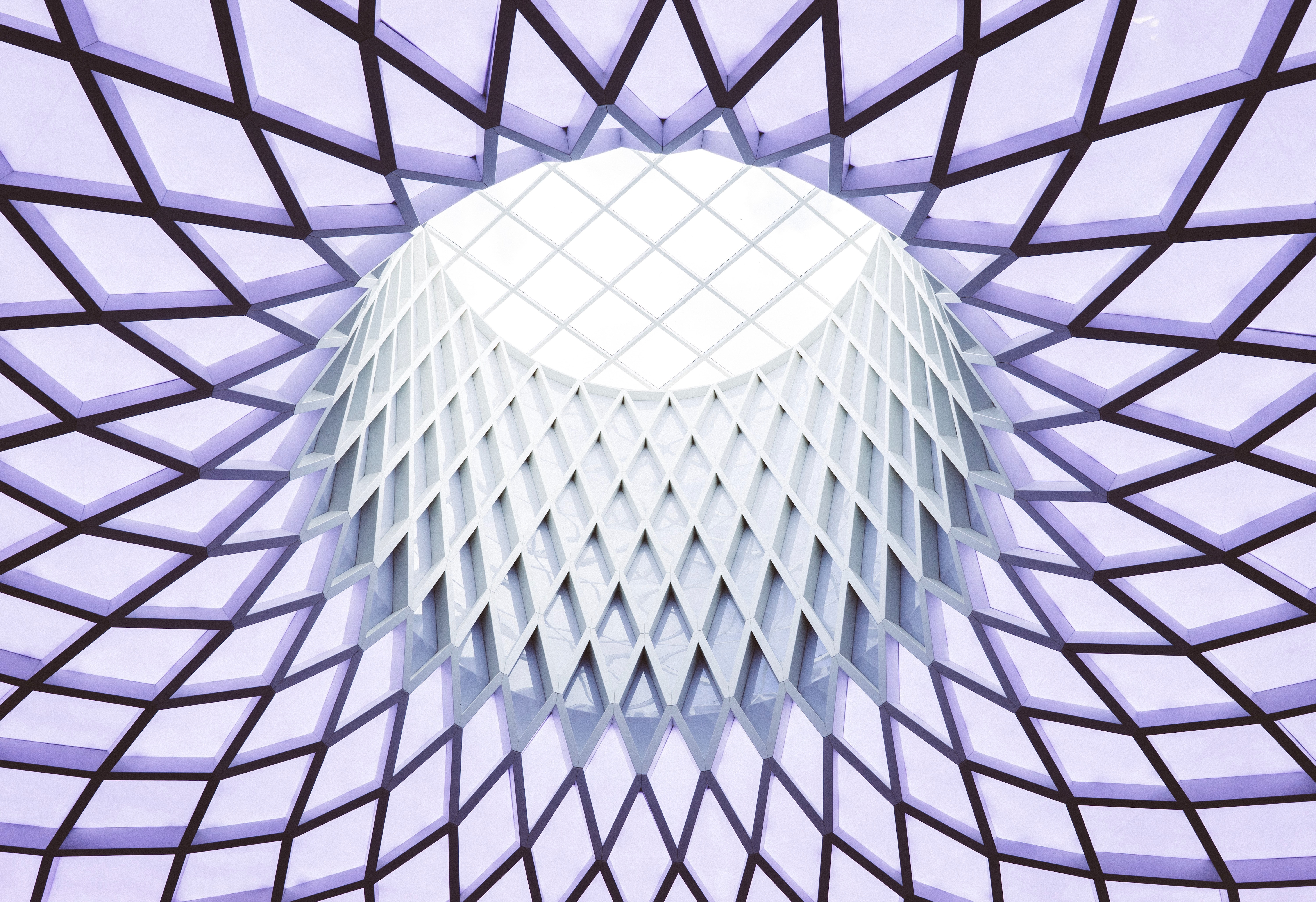 Roof, Leeds, Geometric, 5K, Victoria Gate Arcades, Modern architecture, Pattern, 5K, Skylight, untitled, United Kingdom, HD Wallpaper