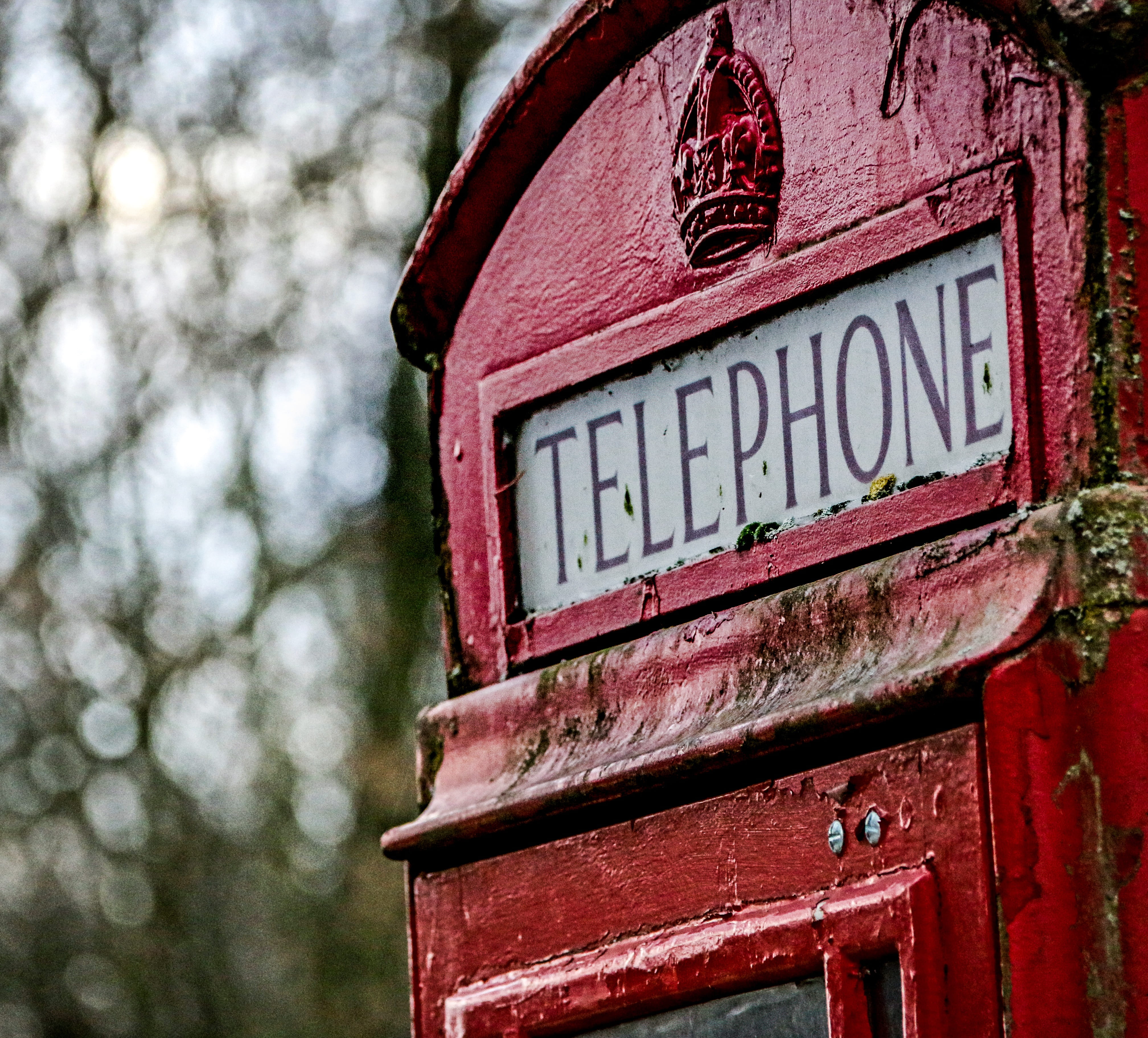 communication, symbol, day, western script, box, low angle view, icon, nature, red, outdoors, pay phone, telephone, technology, no people, telephone booth, HD Wallpaper