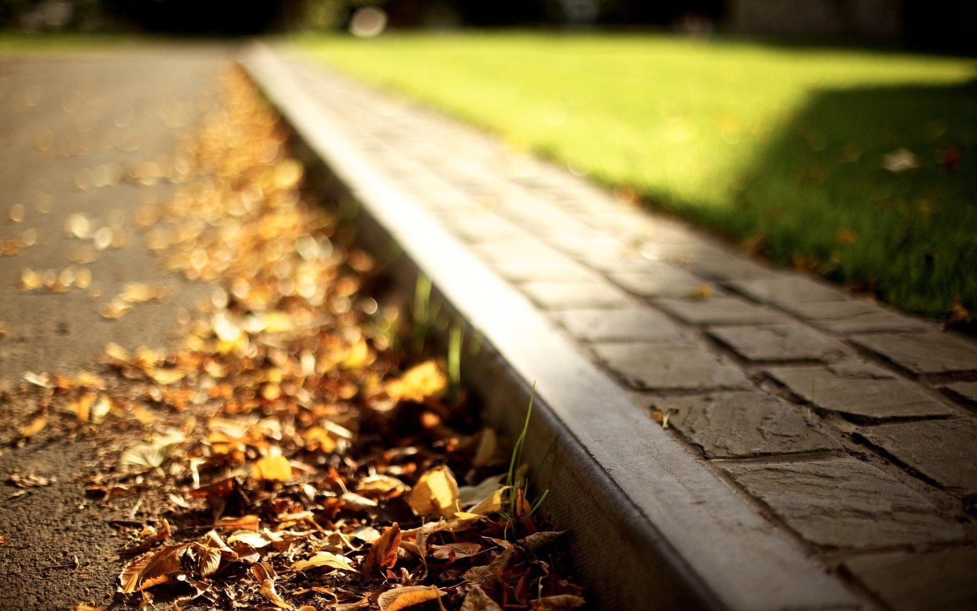 1080P, streets, kerb, HD Wallpaper