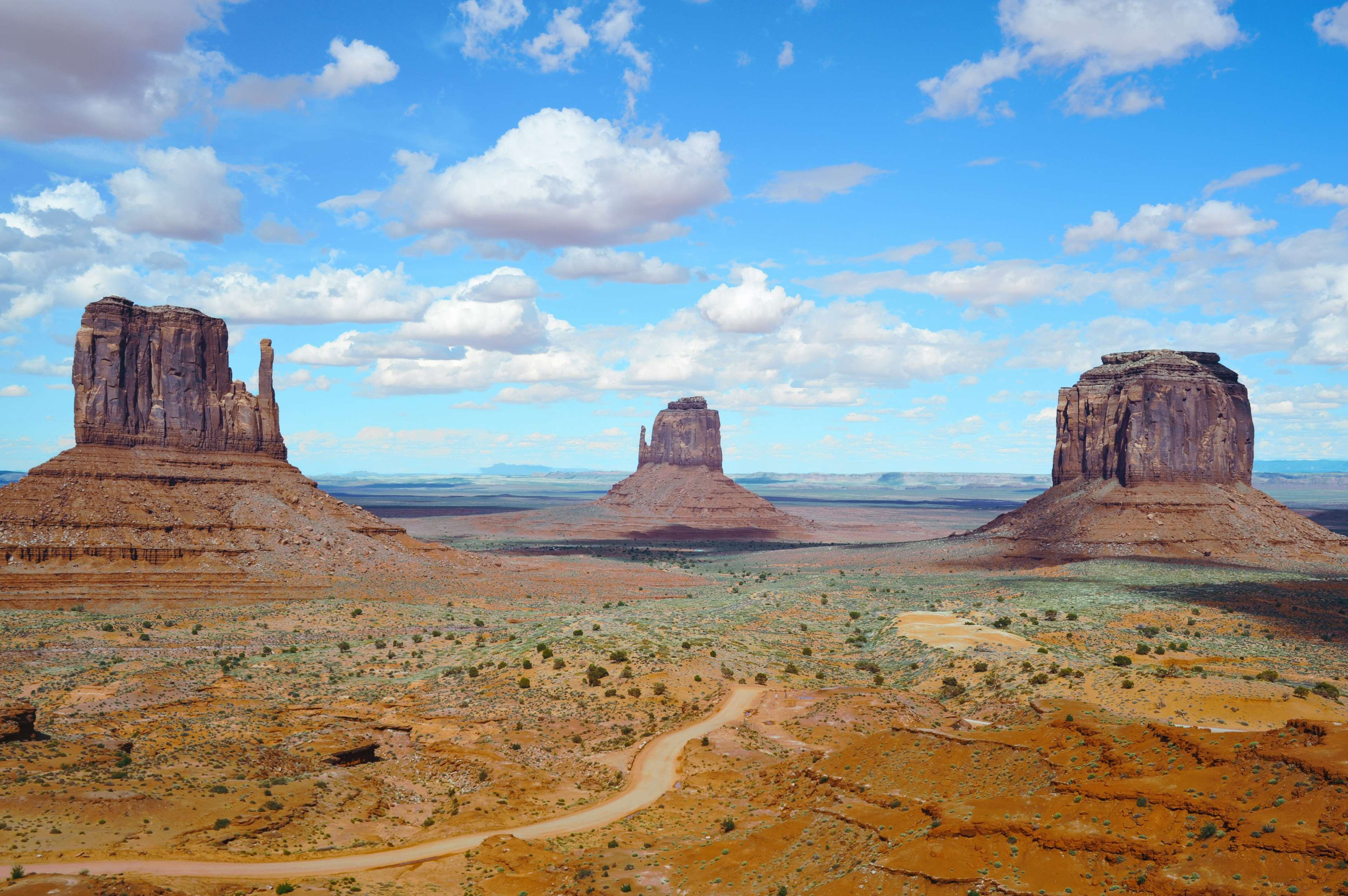 semi-arid, rock, scenics - nature, scenic, non-urban scene, travel, sky, geology, cloud - sky, environment, no people, arizona desert, rock - object, landscape, HD Wallpaper