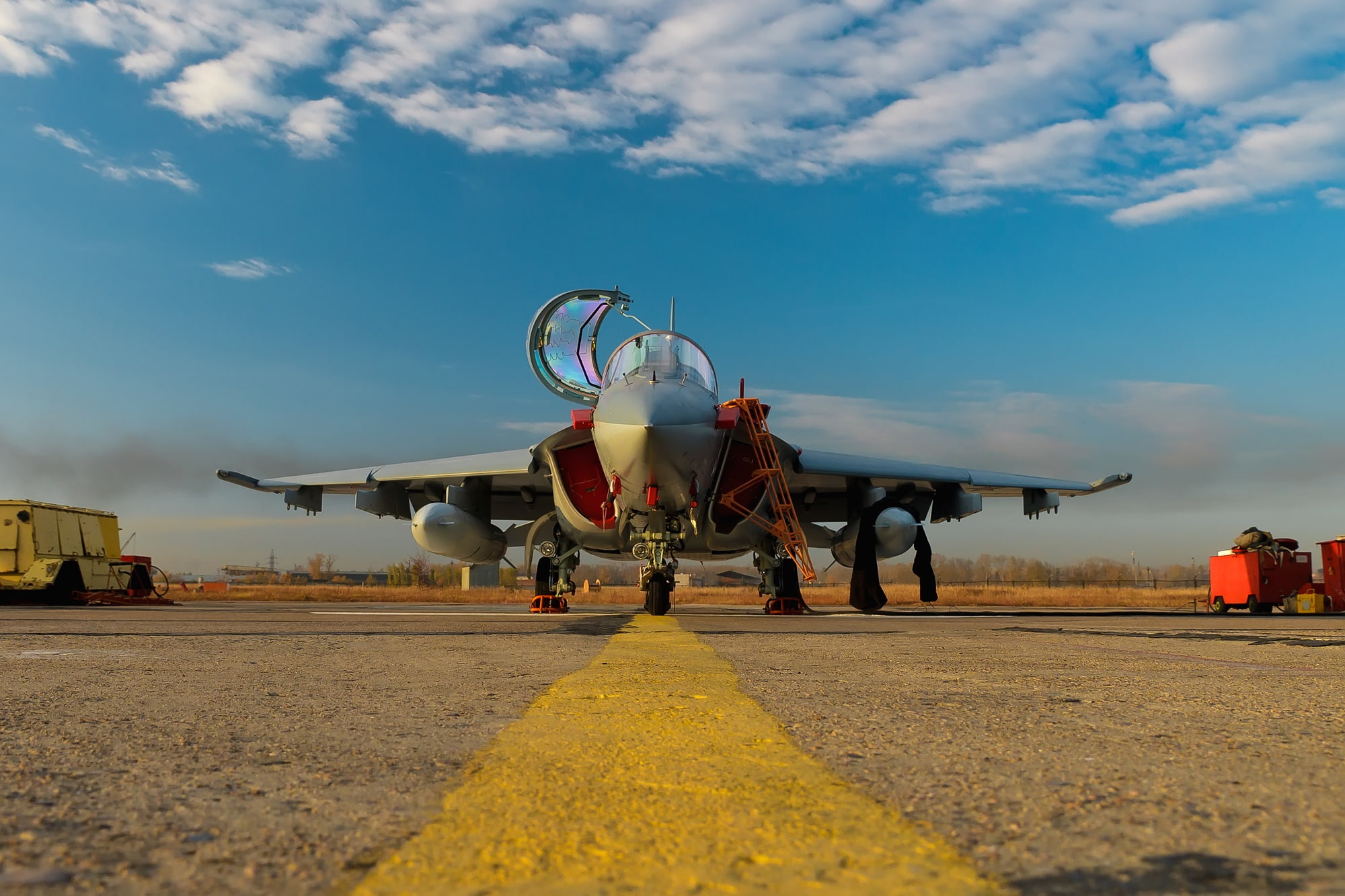1080P, the plane, Combat training, The Yak-130, Yak-130, HD Wallpaper