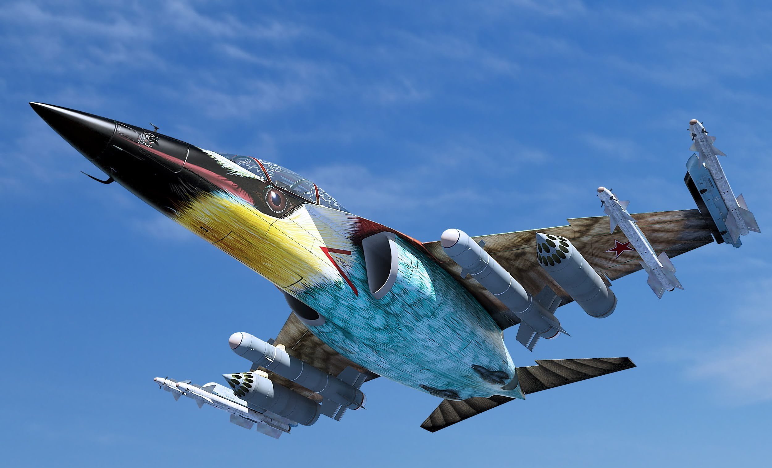 mid-air, plane, Yakovlev, 1080P, combat training, motion, flight, cloud - sky, Yak-130, low angle view, no people, Russia, BBC, the plane, airshow, nature, HD Wallpaper