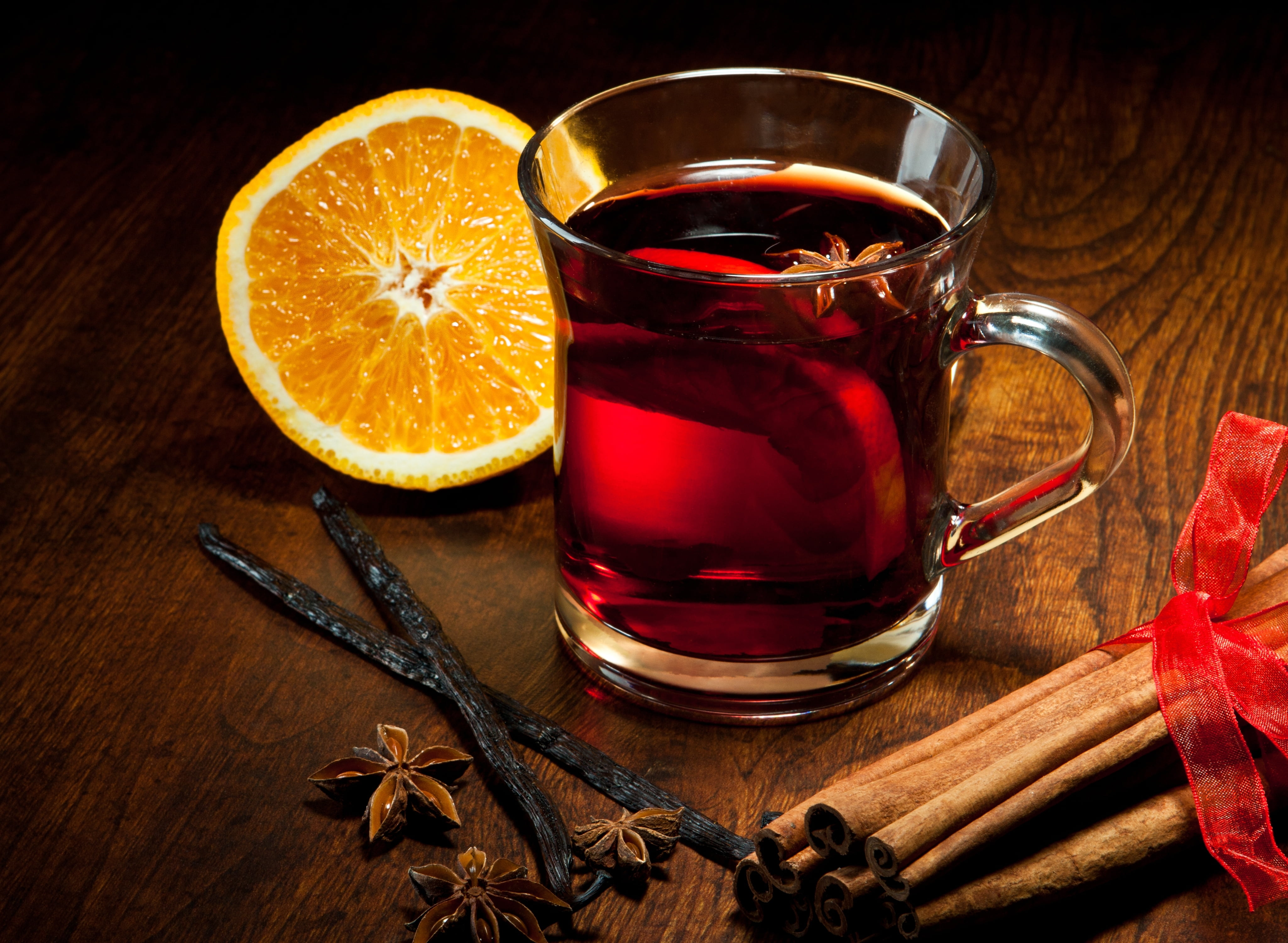 cocktail, fruit, healthy eating, alcohol, tea - Hot Drink, still life, drink, freshness, citrus Fruit, star Anise, glass - Material, 4K, sweet Food, nature, HD Wallpaper
