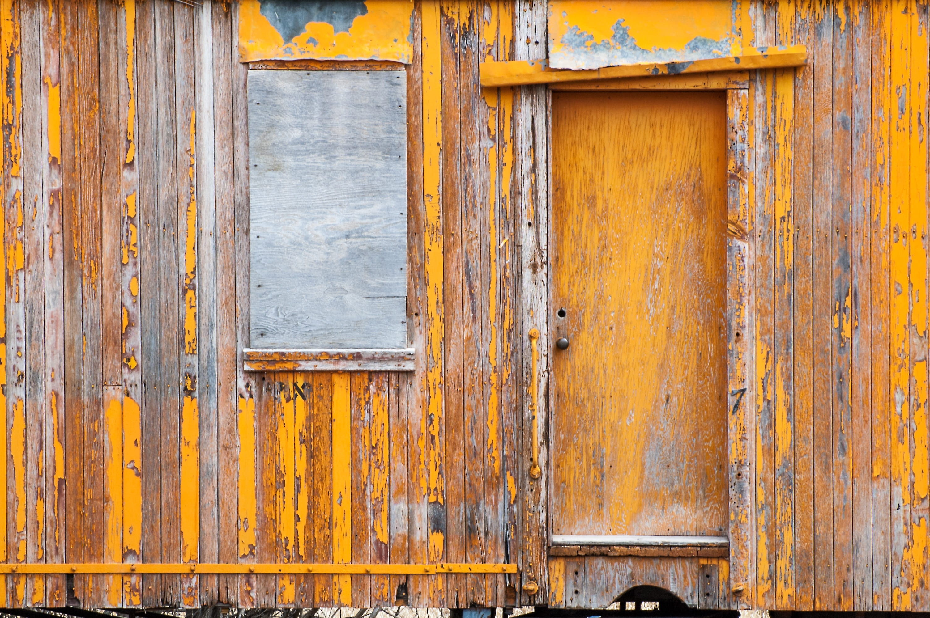 wheel, house, damaged, rusty, built structure, transportation, Wooden, Train, no people, Yellow, old-fashioned, platform, engine, travel, 2K, entrance, HD Wallpaper