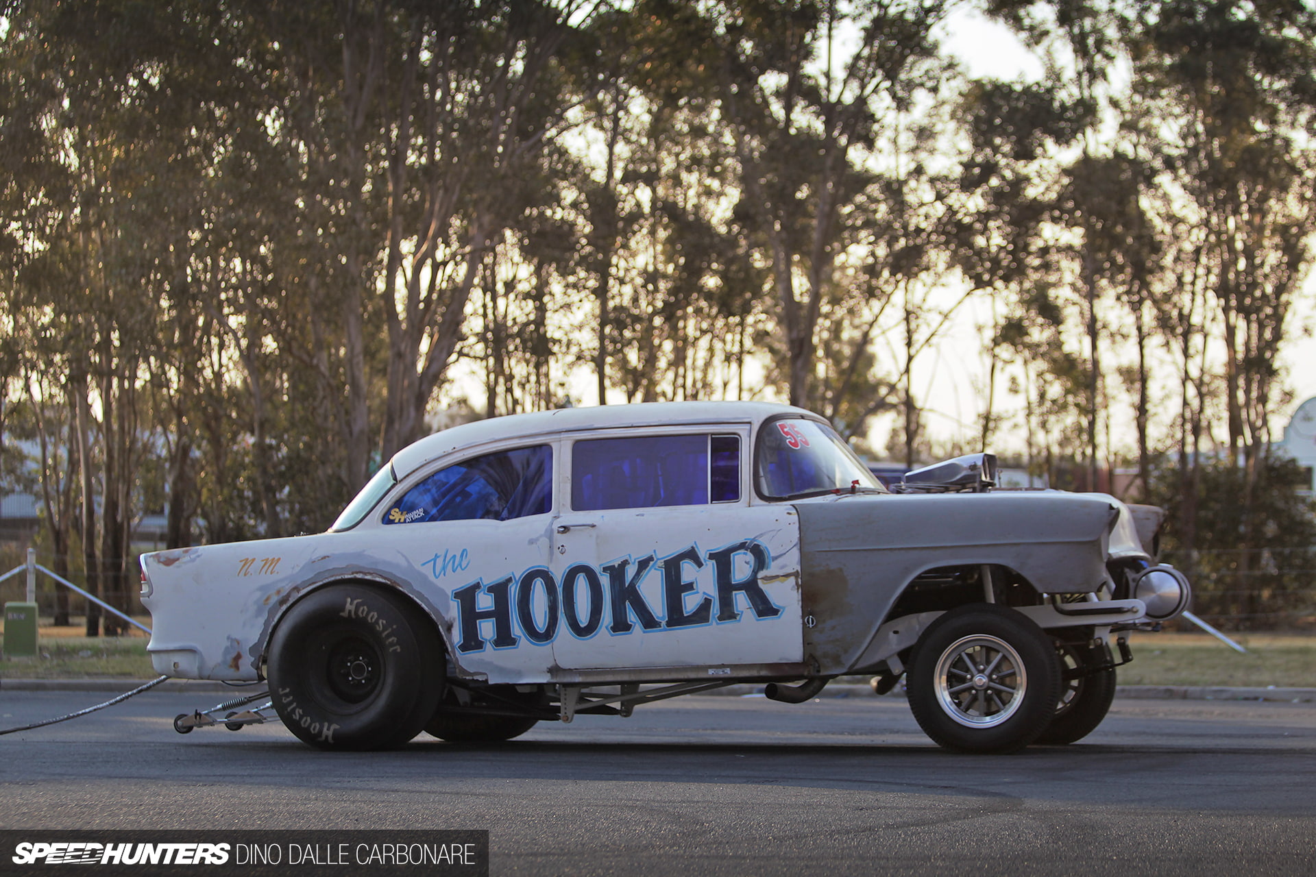 retro, race, rod, rods, 1080P, 1955, hot, chevrolet, gasser, drag, fat57 customs, racing, HD Wallpaper