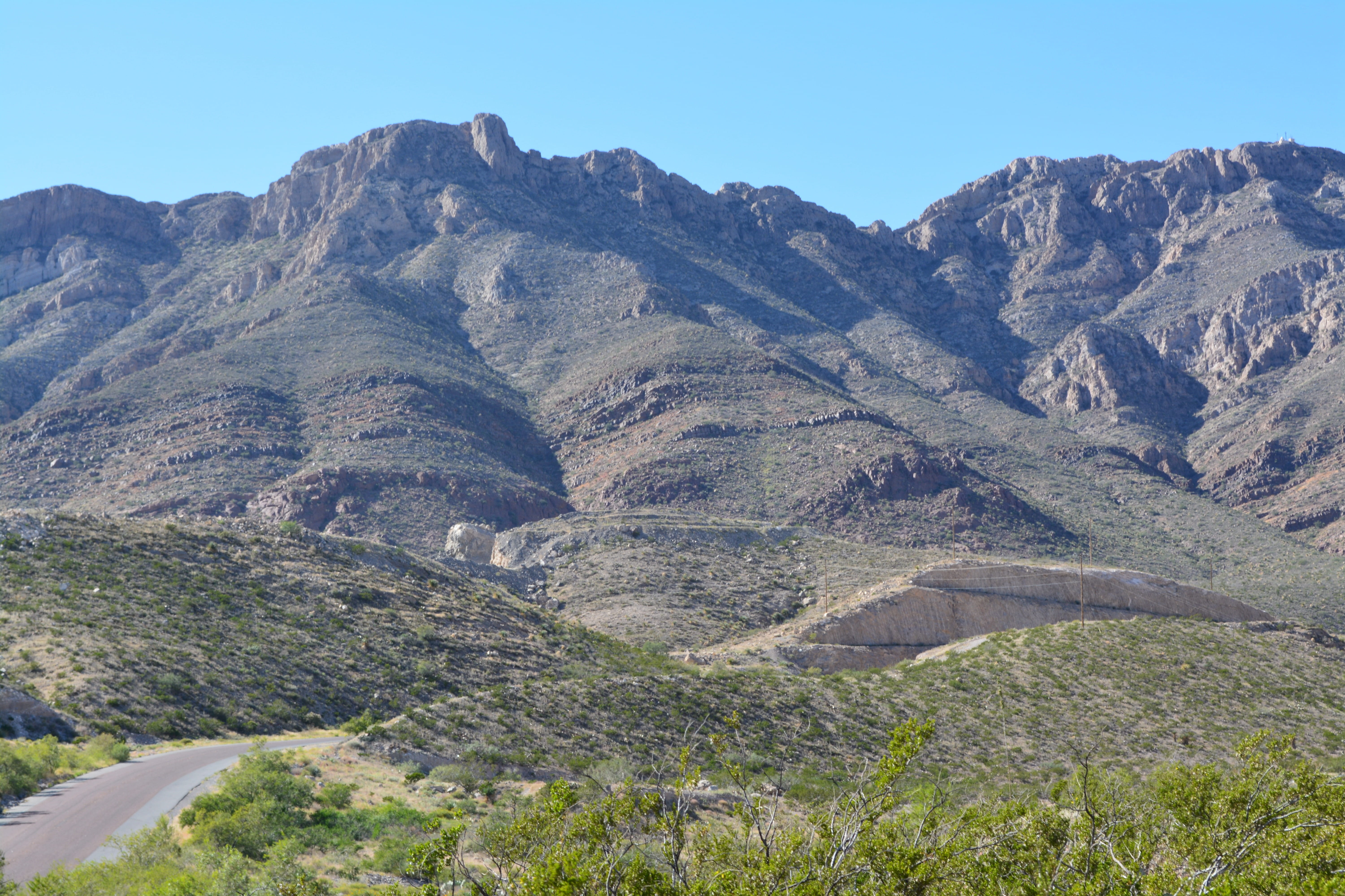 path, plant, tranquil scene, Franklin Mountains State Park, sky, outdoors, wilderness, scenic, formation, scenics, no People, scenery, nature, tranquility, HD Wallpaper