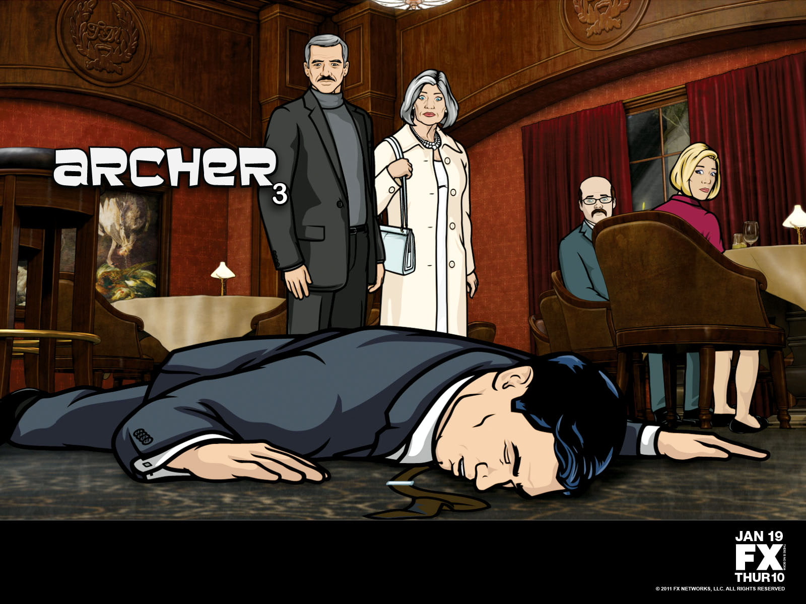 jon, benjamin, archer, h, 720P, HD Wallpaper