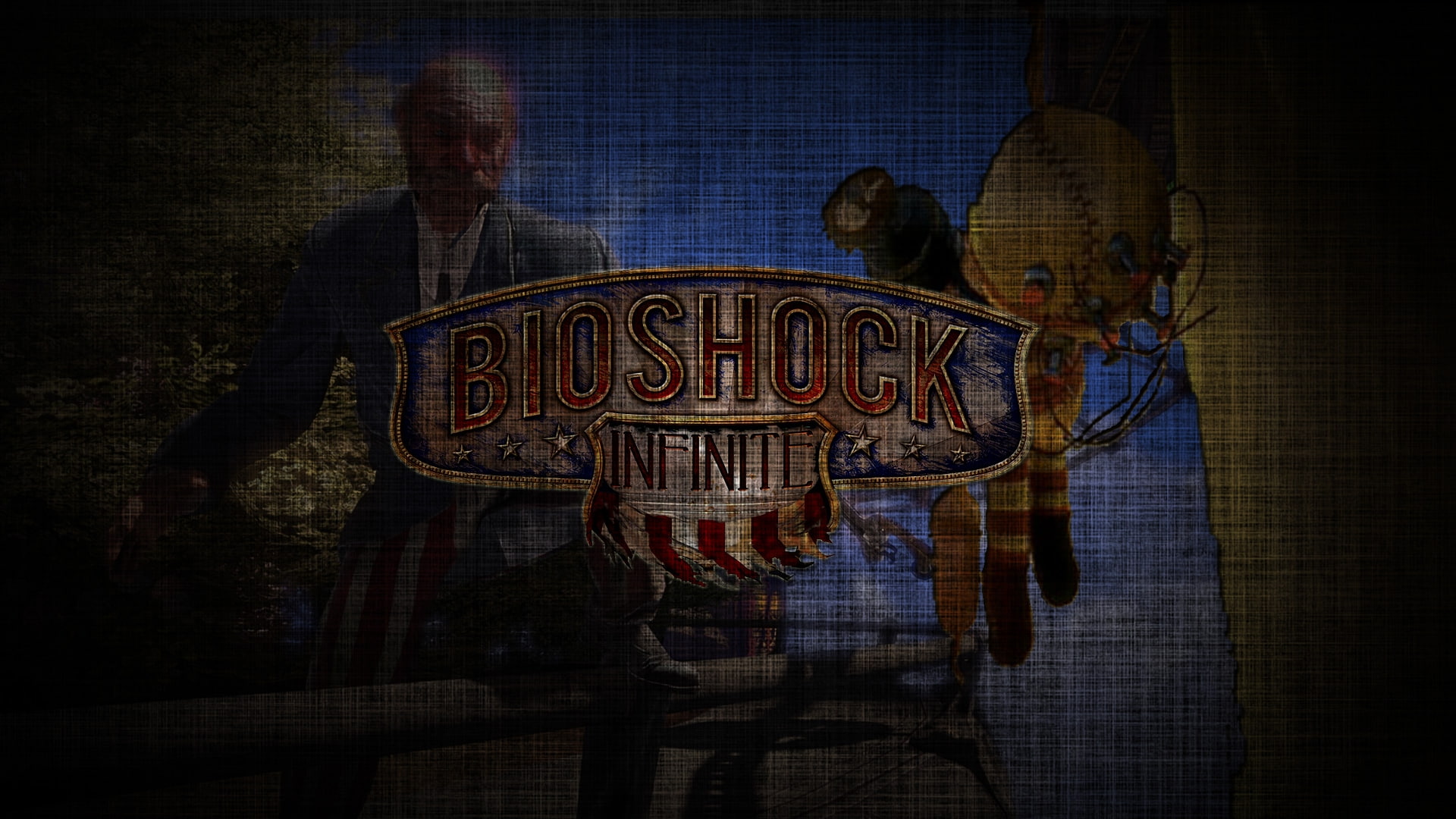 1080P, sky, games, video, hd, Video Games, art, bioshock, infinite, bioshock infinite, HD Wallpaper