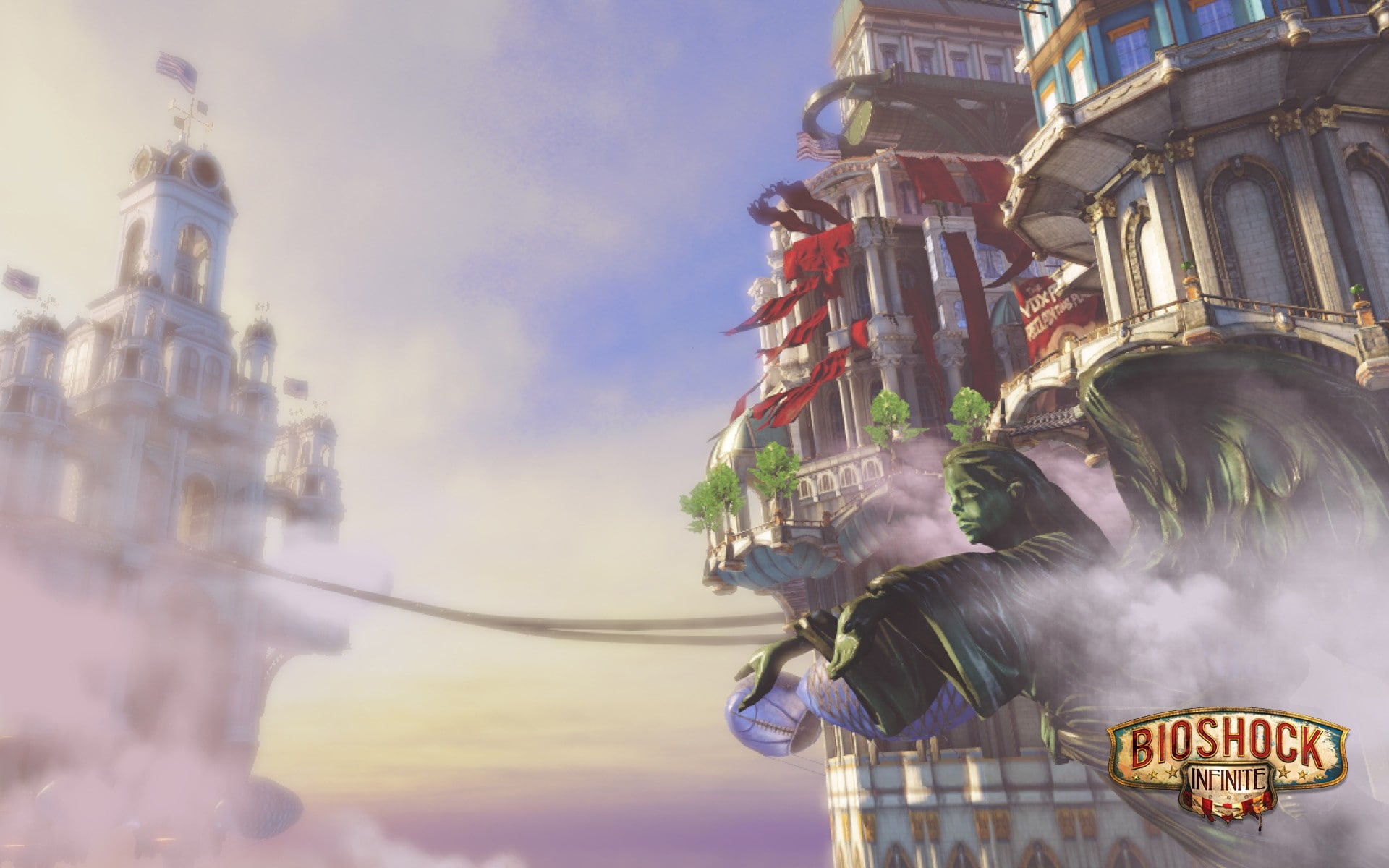 hd, infinite, games, video, art, 1080P, bioshock infinite, bioshock, HD Wallpaper