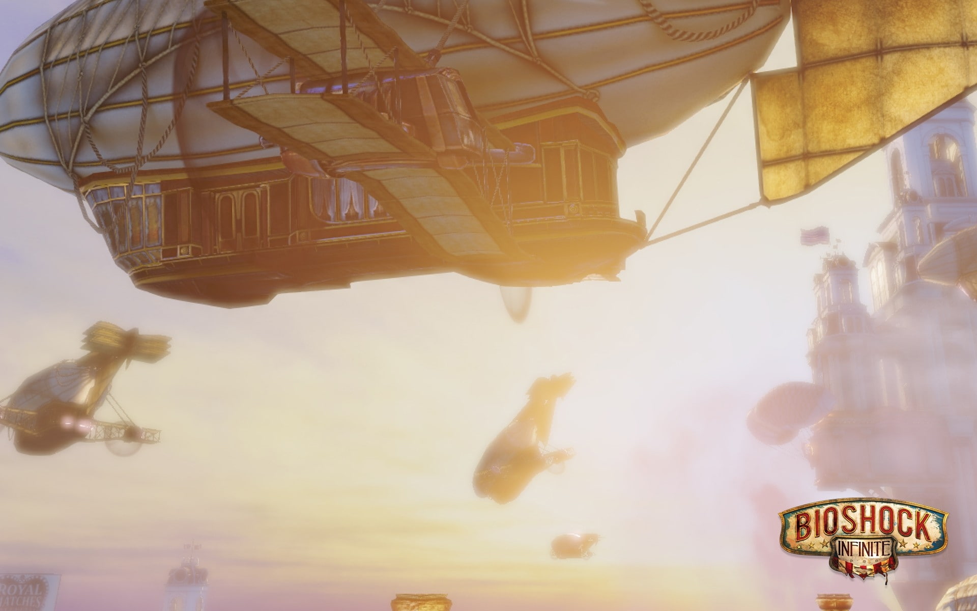 video, bioshock, infinite, hd, bioshock infinite, games, art, 1080P, HD Wallpaper
