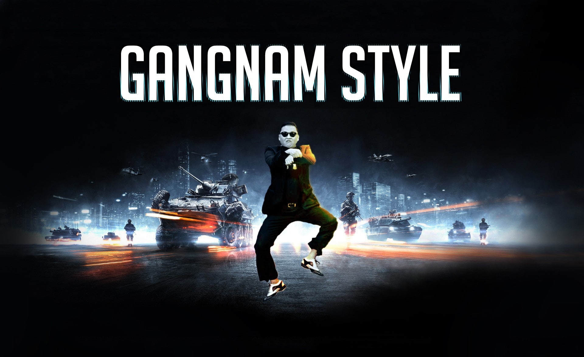 running, one person, performance, 1080P, clothing, Style, Funny, sport, vitality, young men, sign, night, Music, text, adult, young adult, psy, gangnam, HD Wallpaper