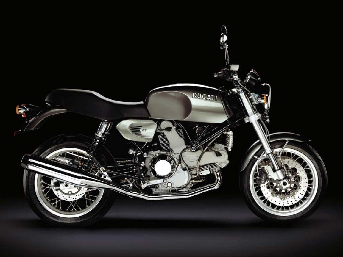 image, hd, background, 480P, motorcycles, Black, bike, moto, gentleman, Ducati, jerry, art, HD Wallpaper