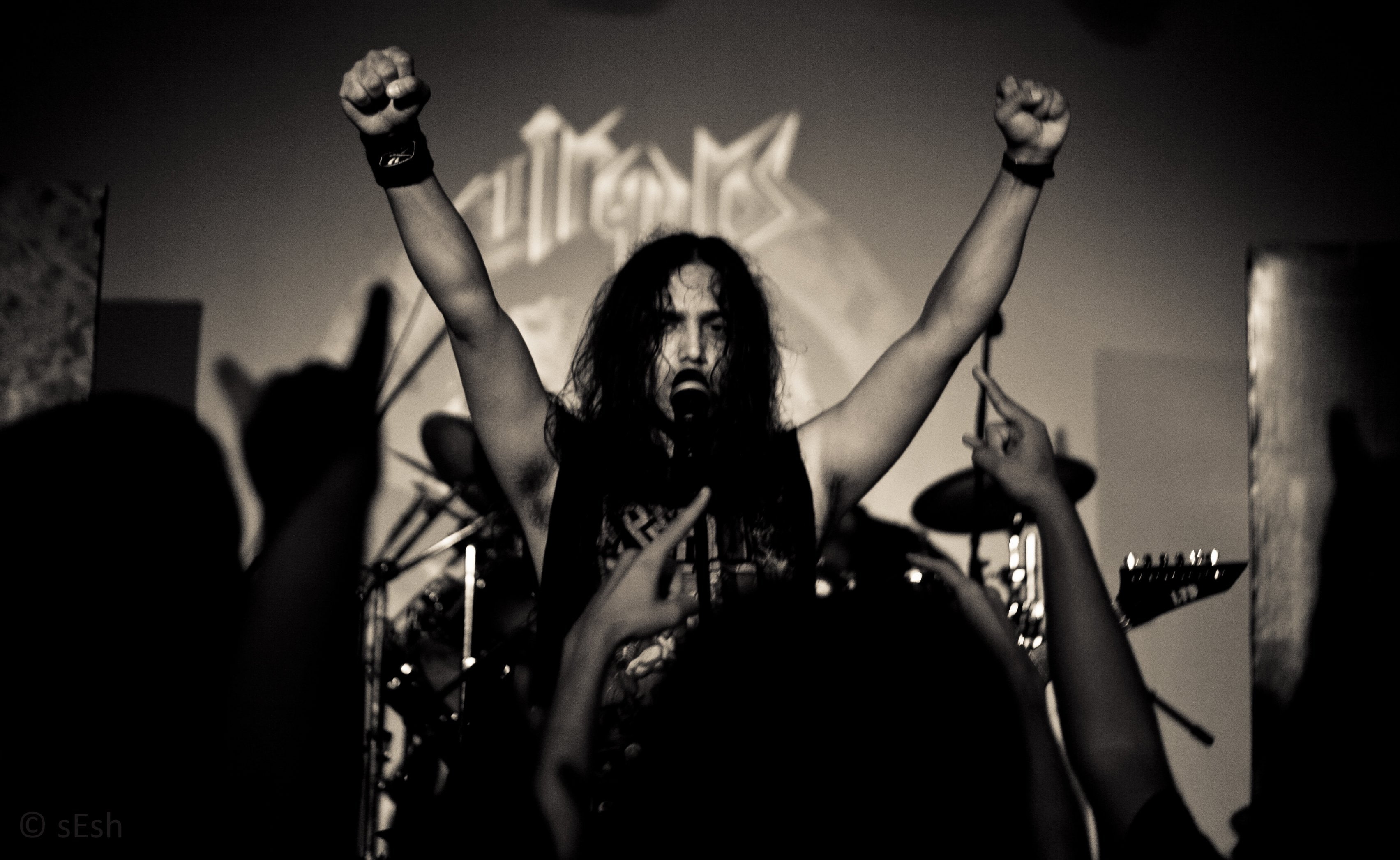 heavy, thrash, metal, 2K, concert, kryptos, HD Wallpaper