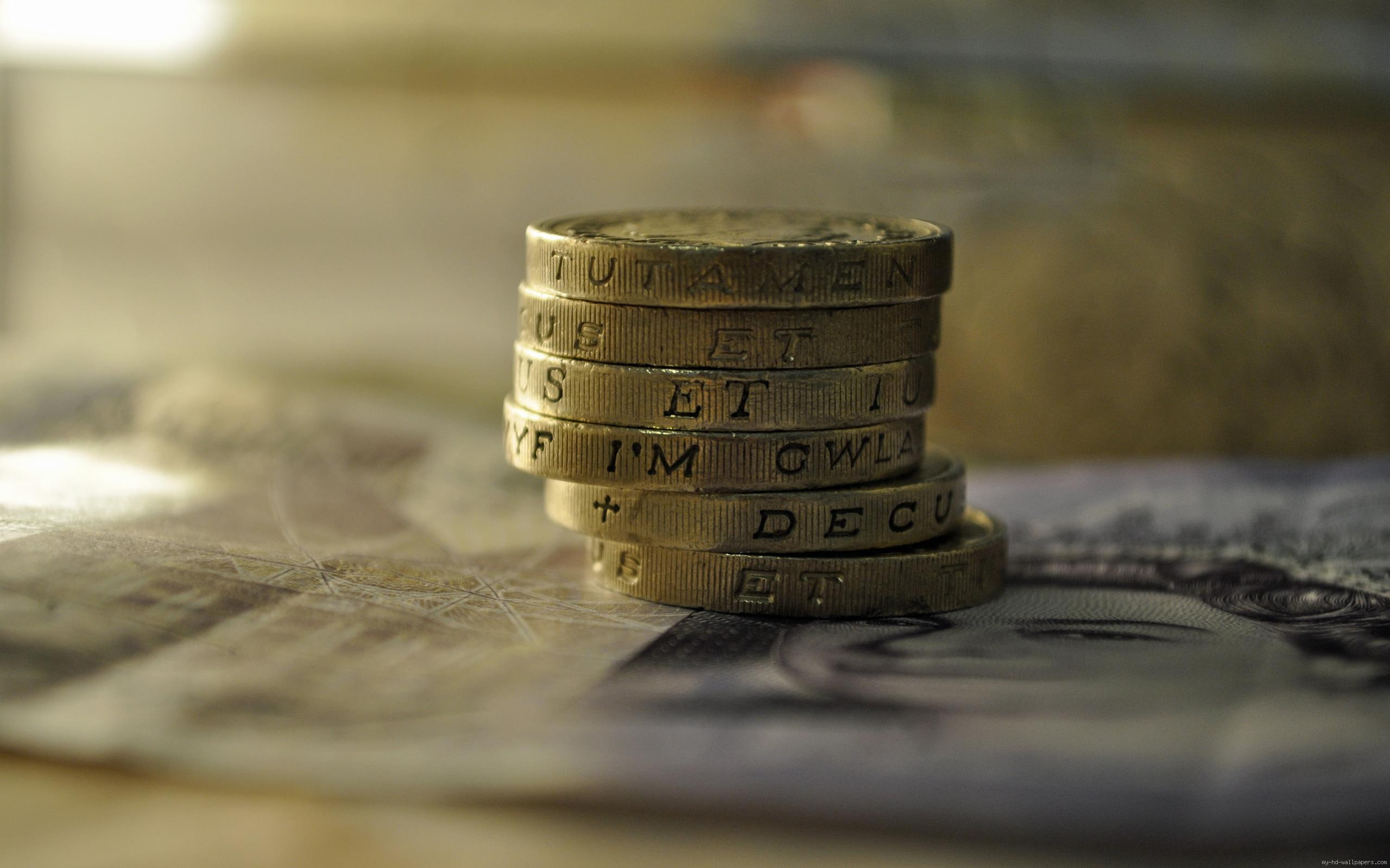 coin, copper, 2K, cash, round, diverse, coins, money, HD Wallpaper