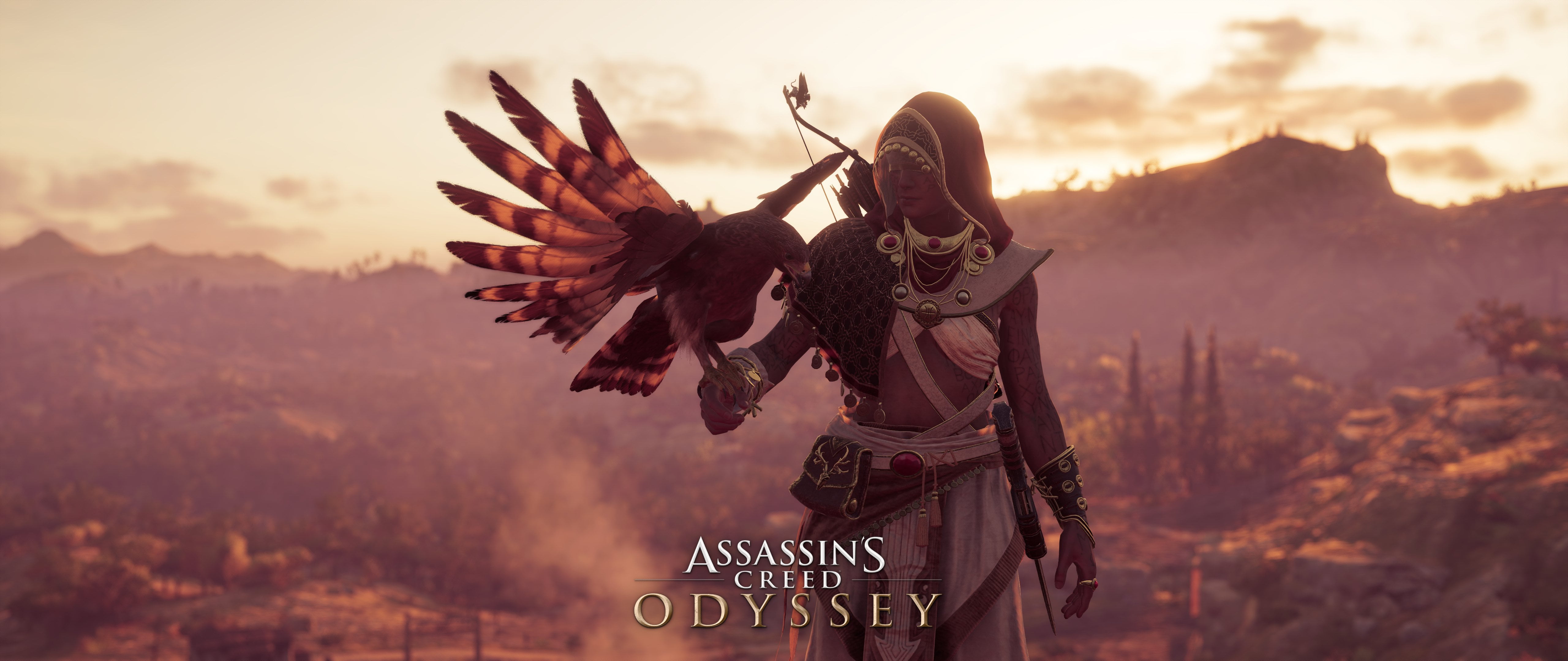 Kassandra, Assassins Creed: Odyssey, Gamer, 5K, Assassins Creed, 4Gamers, Gold Eagle, video games, Ubisoft, HD Wallpaper