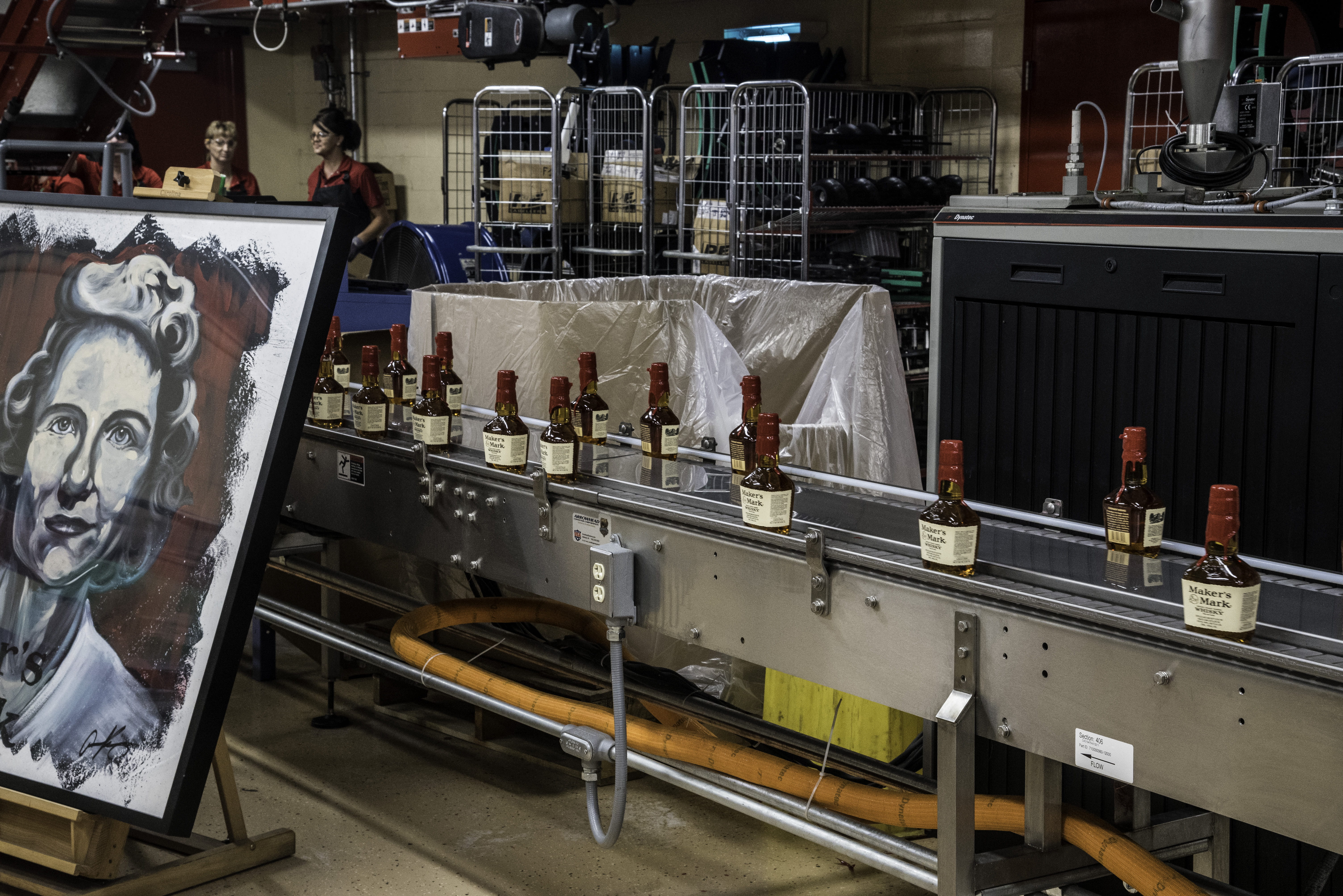 painting, Makers Mark, manufacturing, control, 5K, textile industry, mark, industry, indoors, high angle view, alcohol, industrial equipment, public domain, HD Wallpaper
