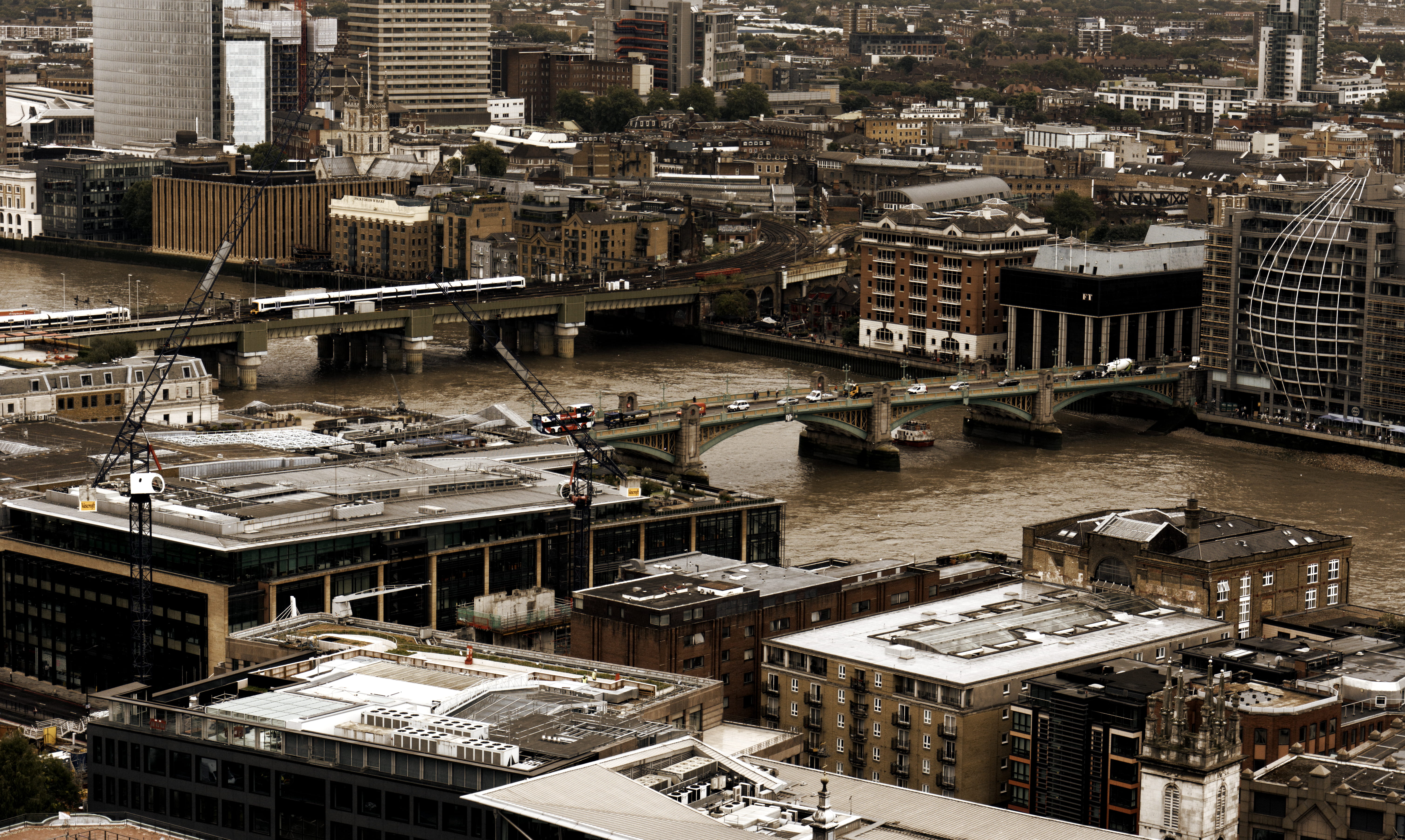 water, united kingdom, built structure, urban, day, factory, cityscape, nature, connection, assembly line, outdoors, london, building, electronics, street, HD Wallpaper