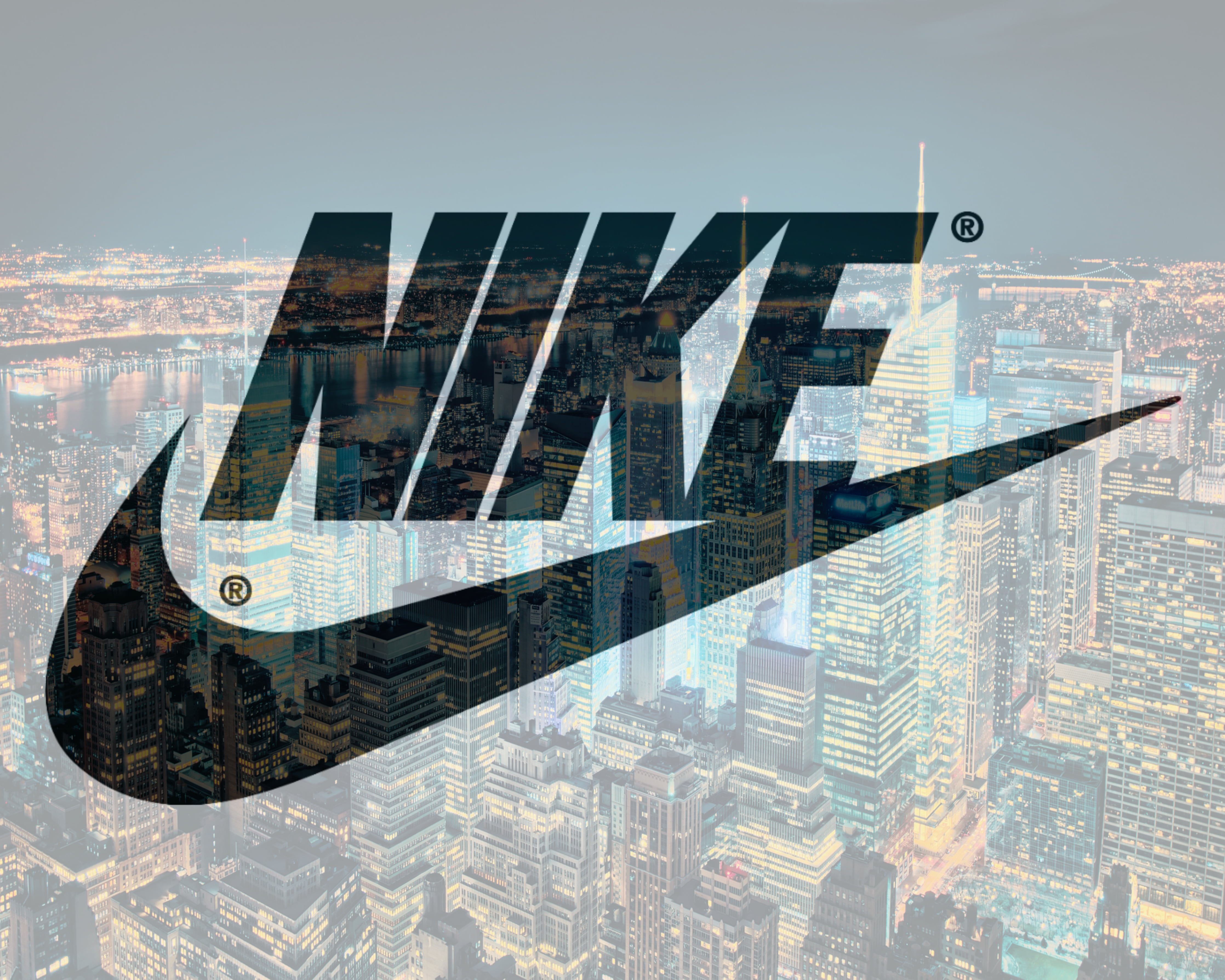 logo, office building exterior, reflection, digitally Generated Image, financial district, no people, city, illustration, nike, architecture, tower, global Communications, HD Wallpaper